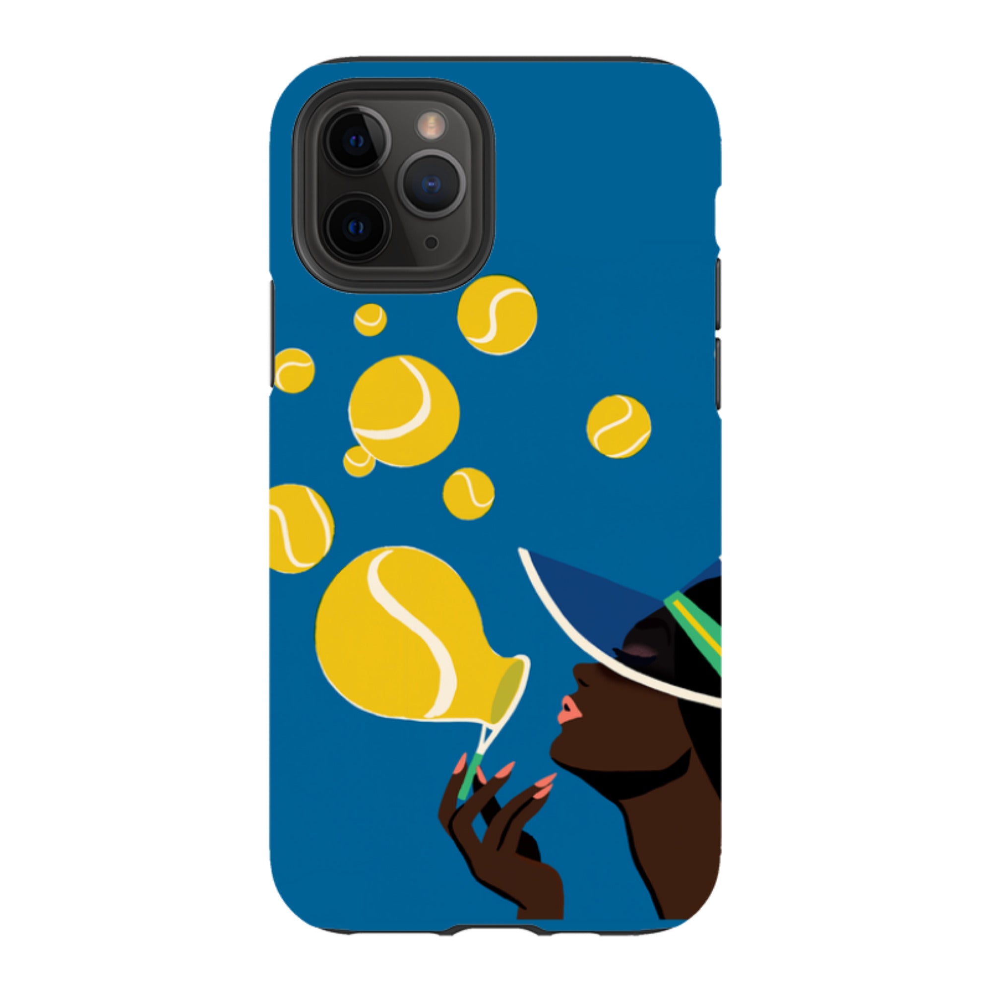 iPhone Tough Case - Court Bubbles