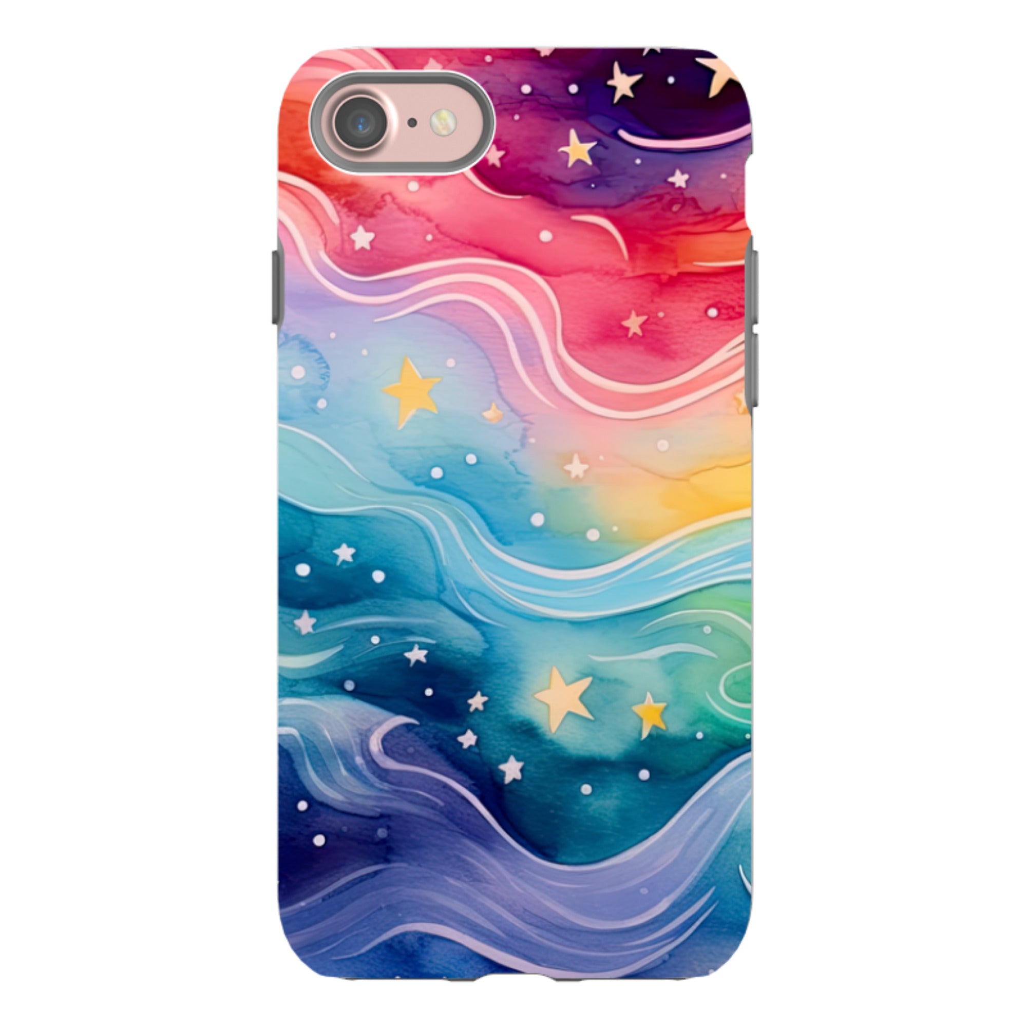iPhone Case - Rainbow Stars IV
