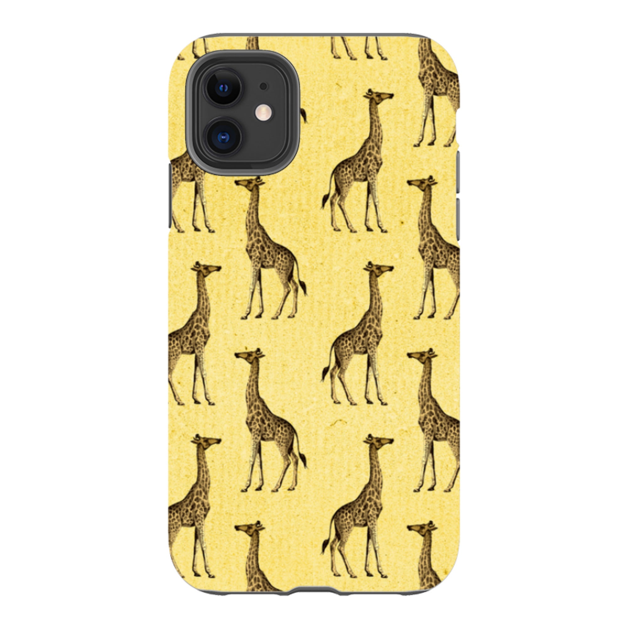 iPhone Tough Case - Yellow Giraffe