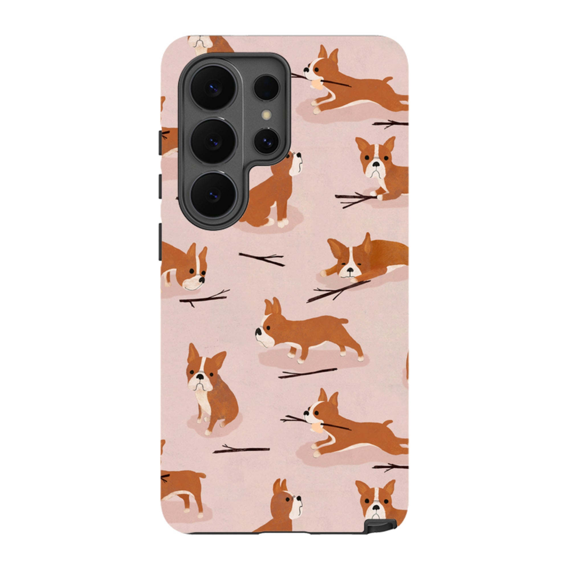 Samsung Tough Case - Boston Terrier By Katherine Quinn