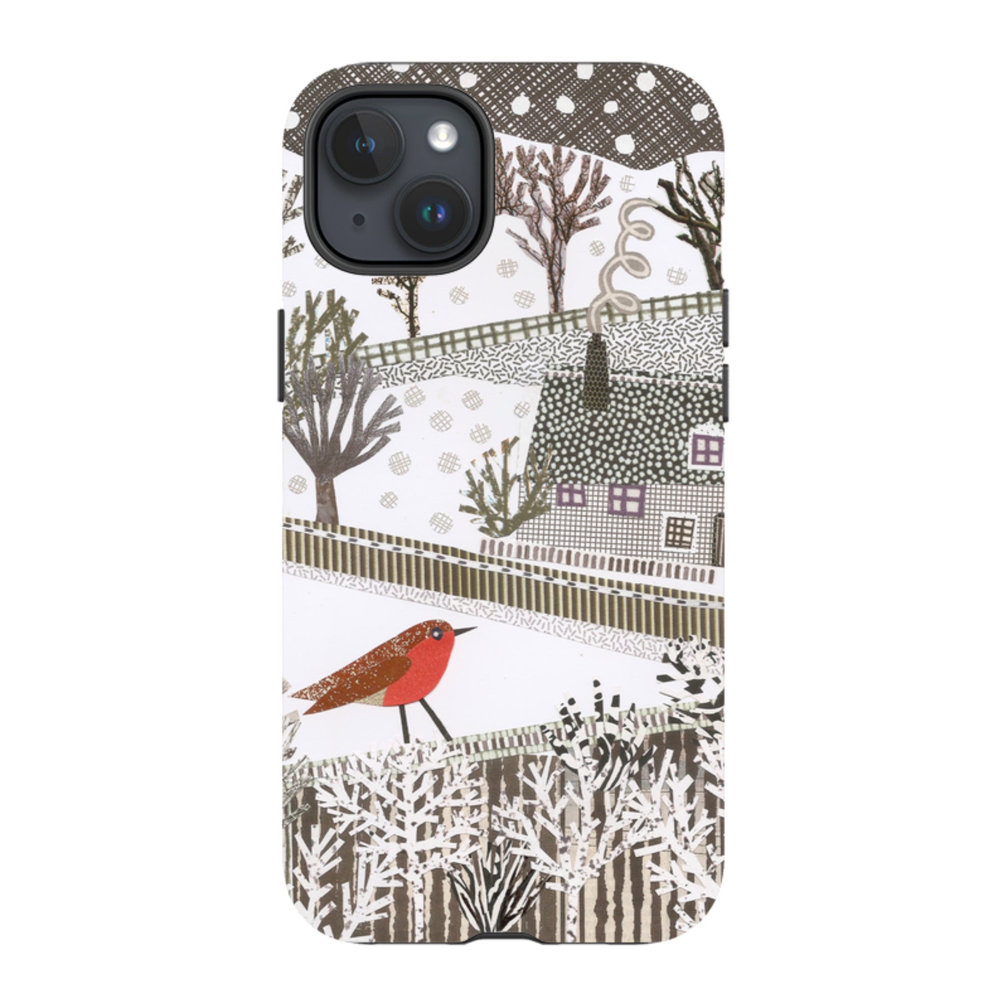 iPhone Tough Case - Robin Cottage By Jane Robbins