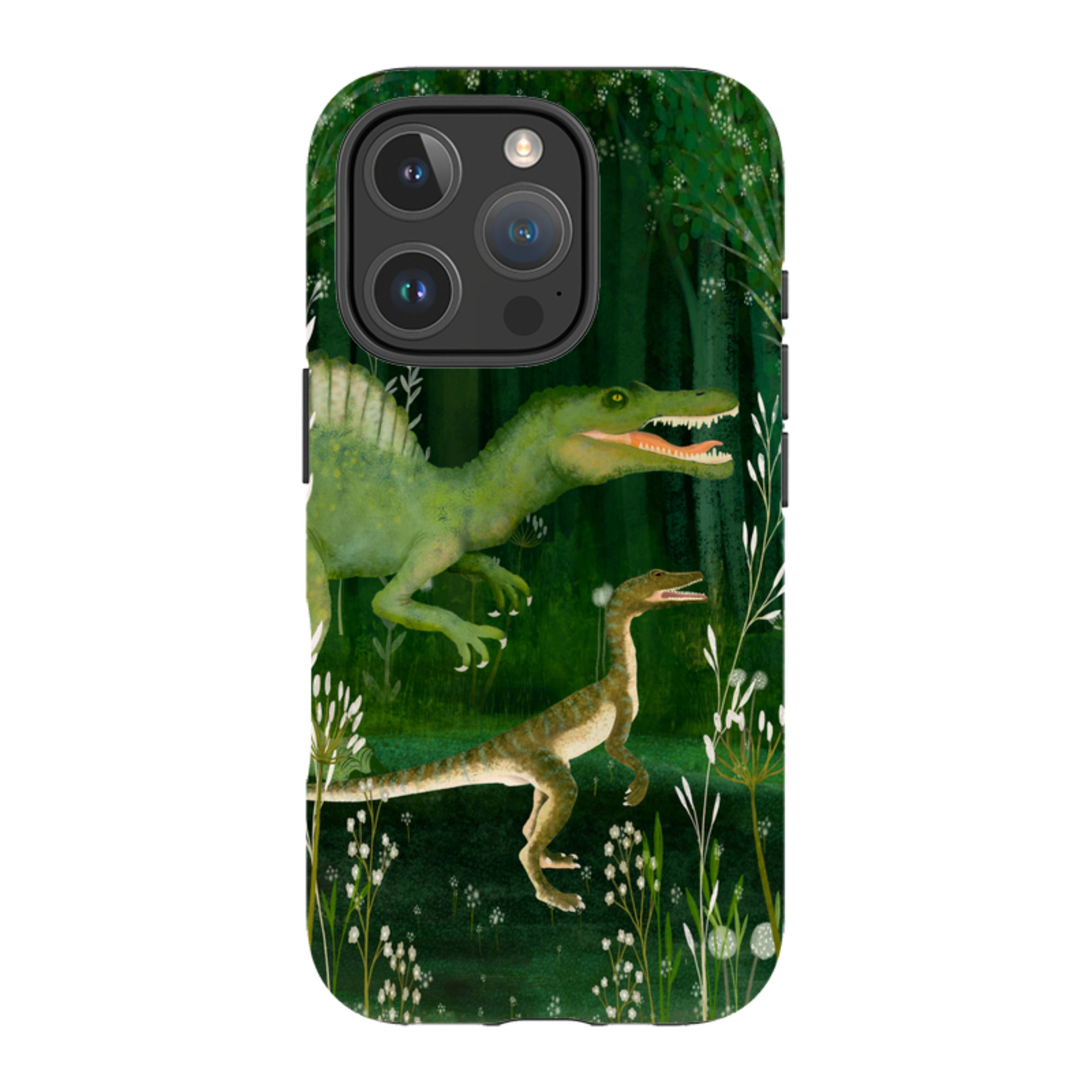 iPhone MagSafe Tough Case - Dino Park II By Katherine Quinn