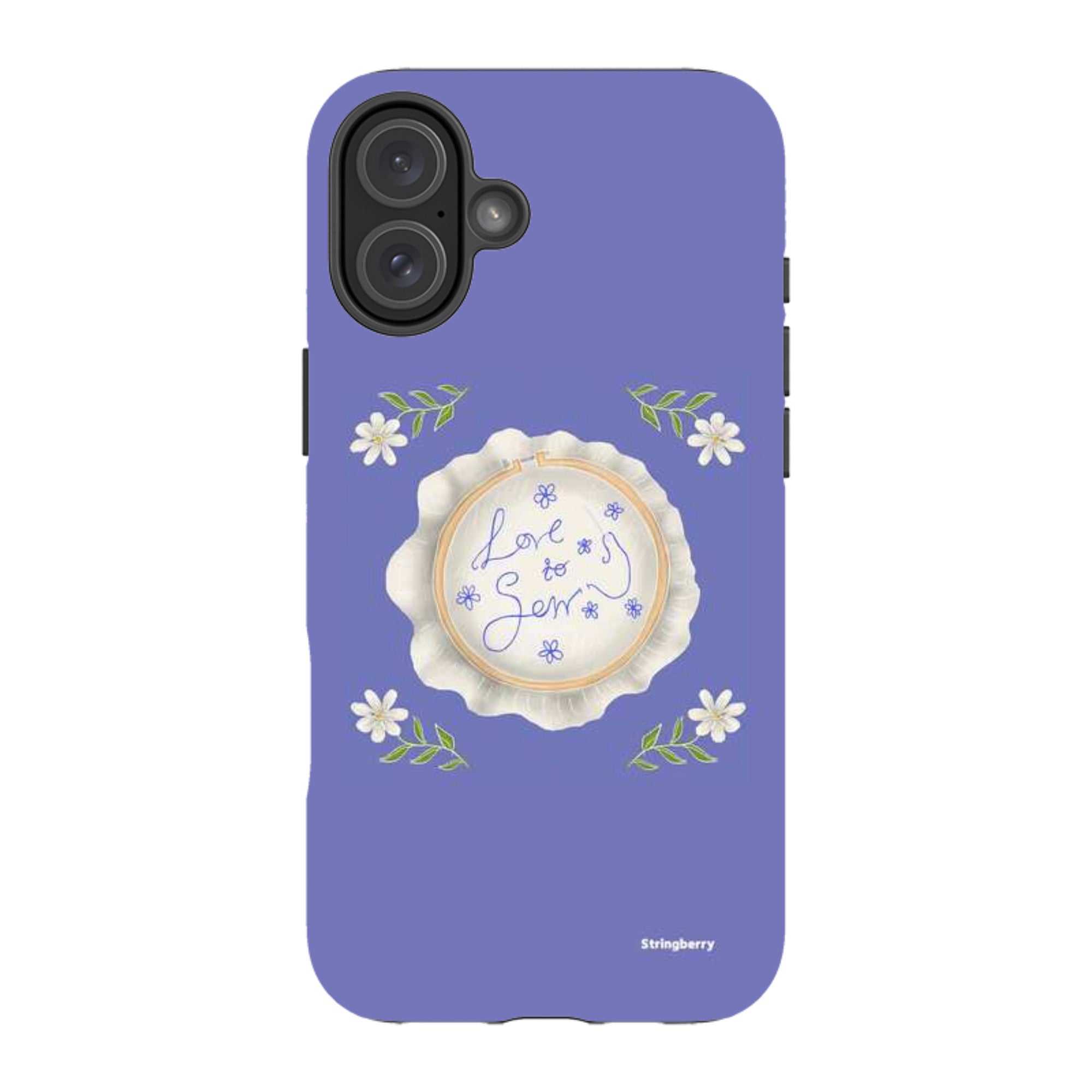 iPhone Tough Case - Love To Sew By Catherine Rowe