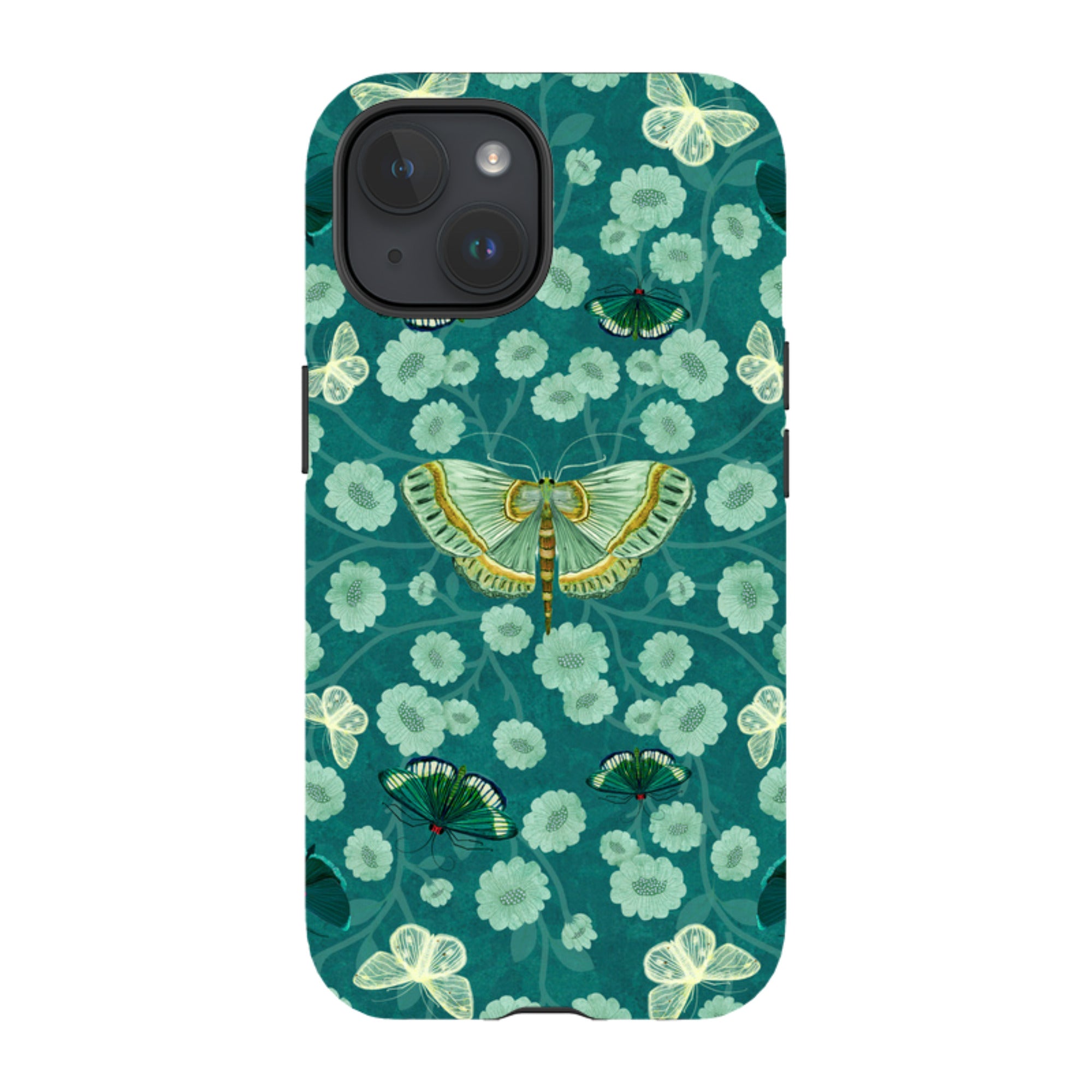 iPhone Tough Case - Medium Moth 2 By Katherine Quinn