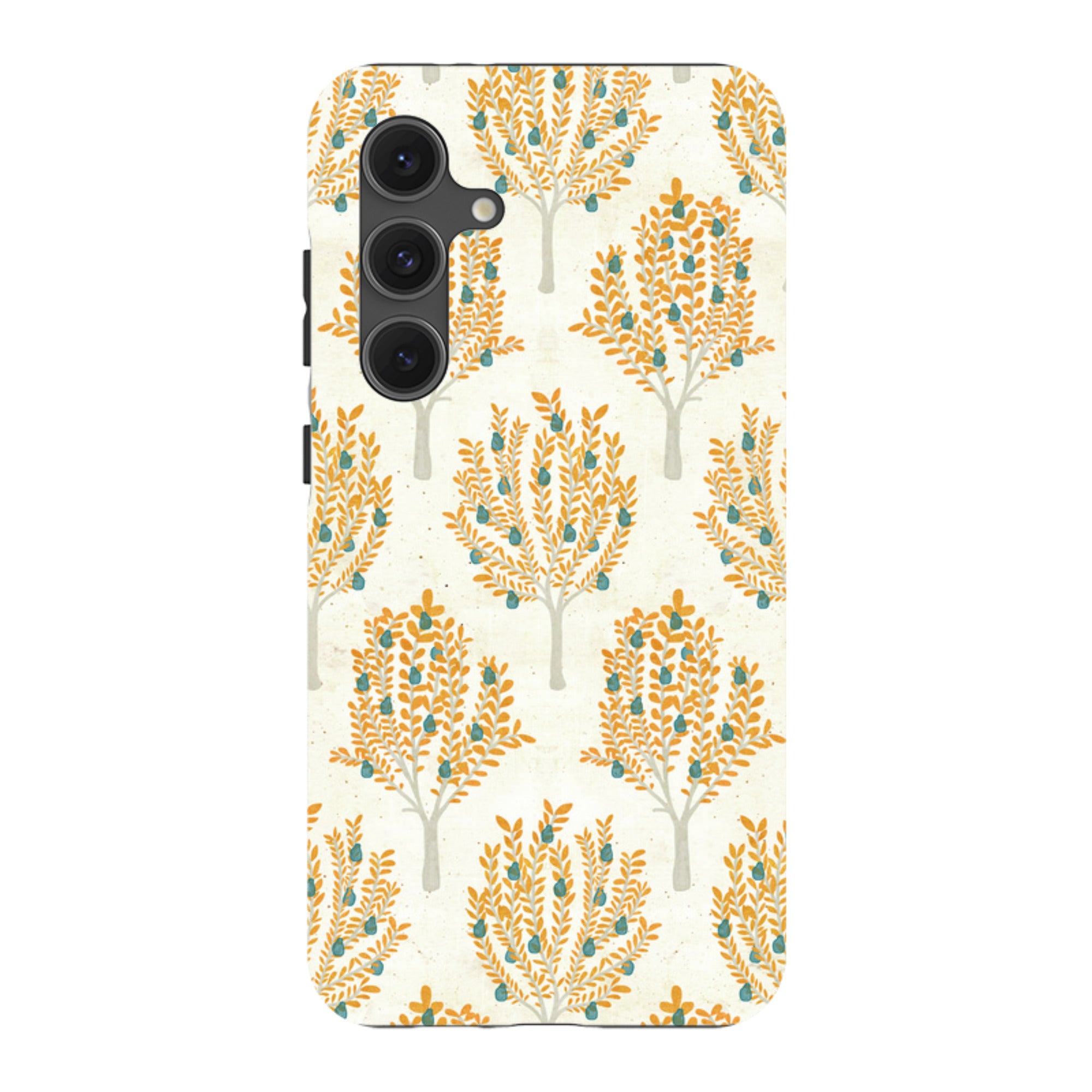 Samsung Tough Case - Pear Trees Cream By Katherine Quinn