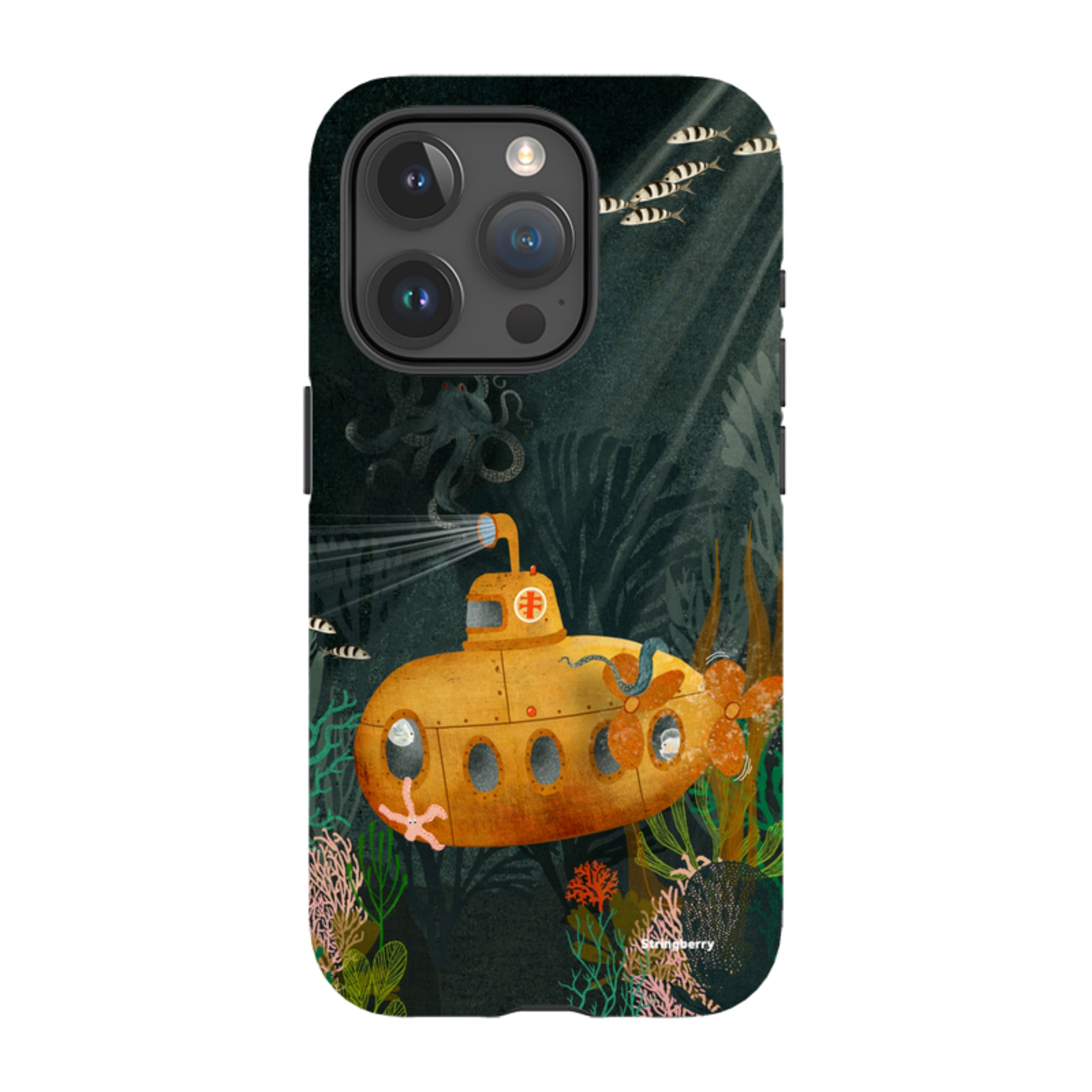 iPhone Tough Case - Submarine By Katherine Quinn