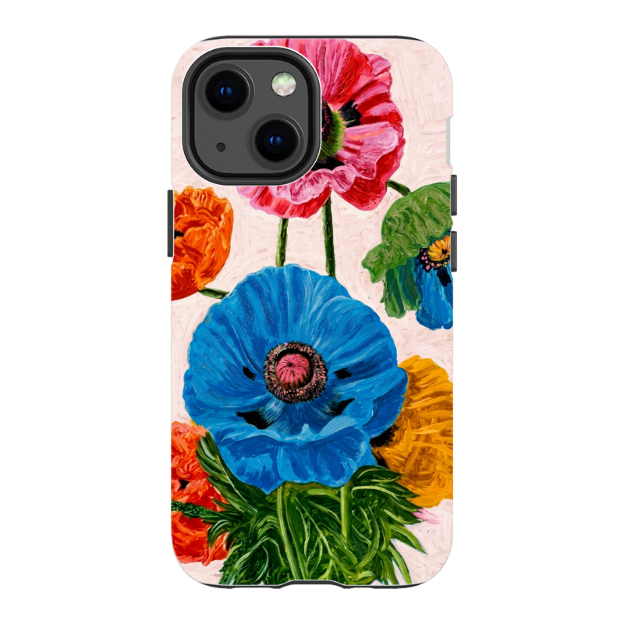 iPhone Tough Case - Kisling Poppy Pink