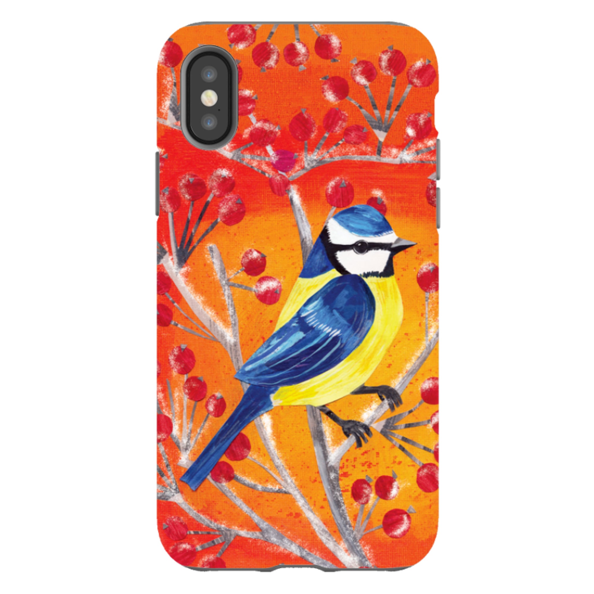 iPhone Tough Case - Blue Tit By Tracey English