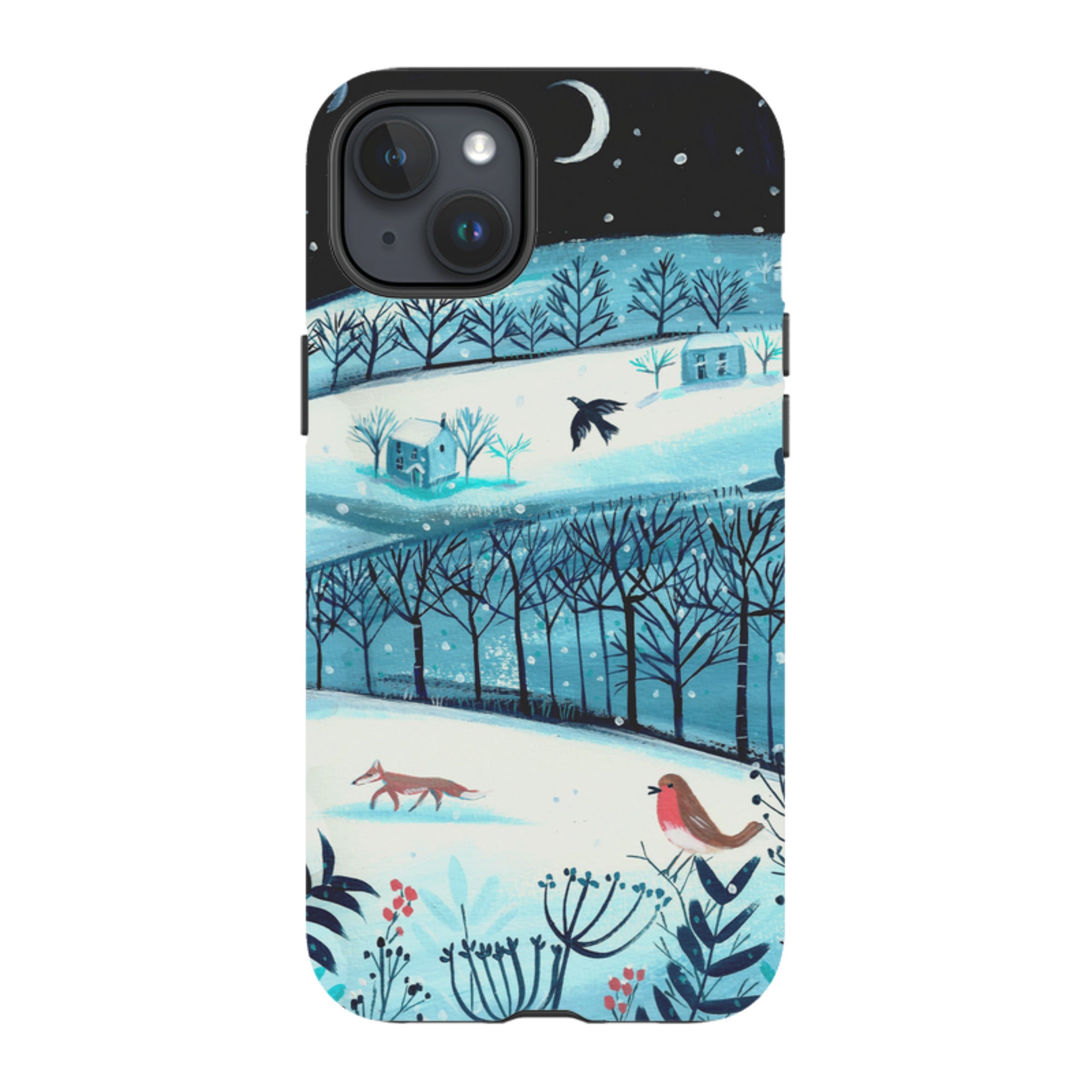 iPhone Tough Case - Winterscape-2 By Mary Stubberfield
