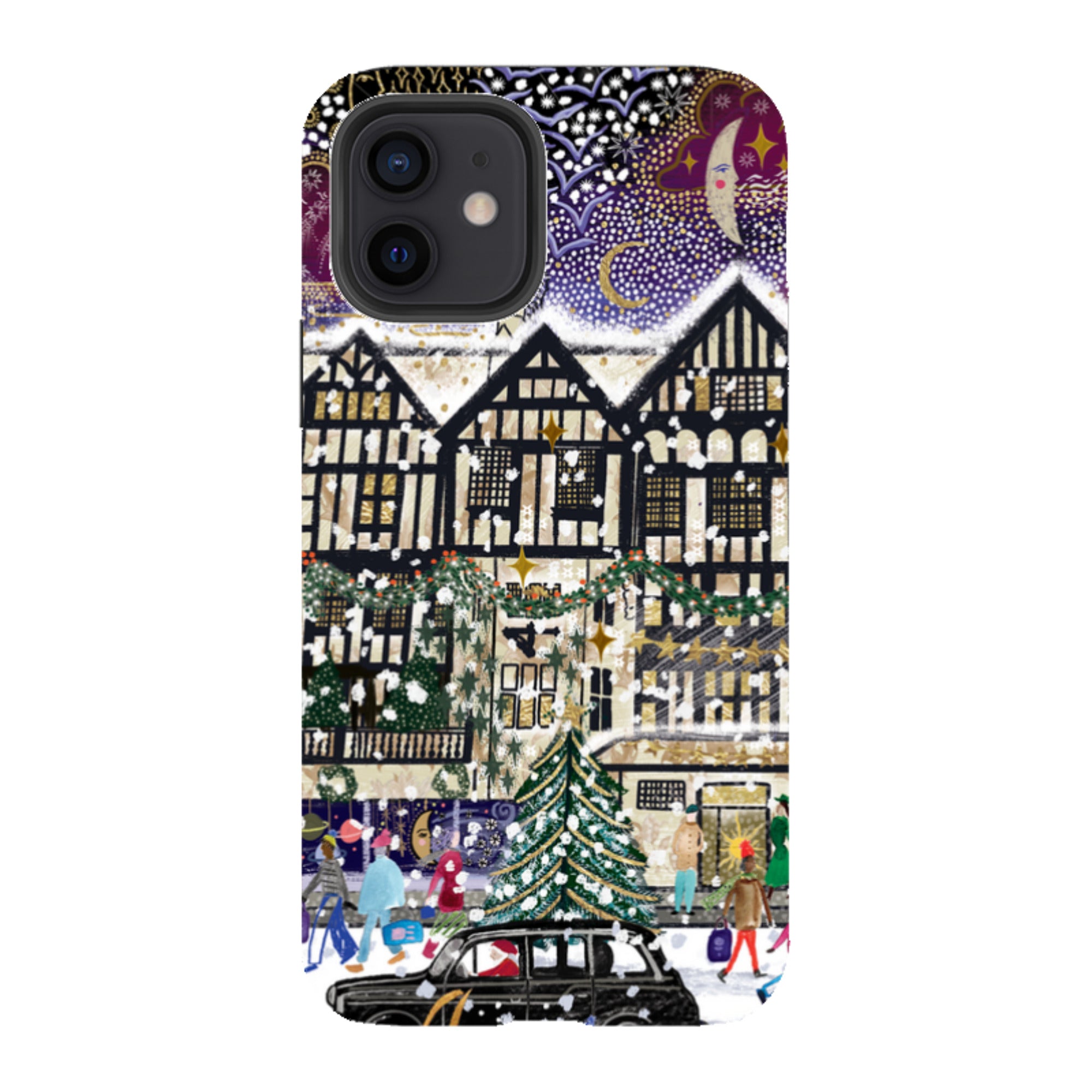 iPhone Tough Case - Christmas In London II By Emma Frances Grant