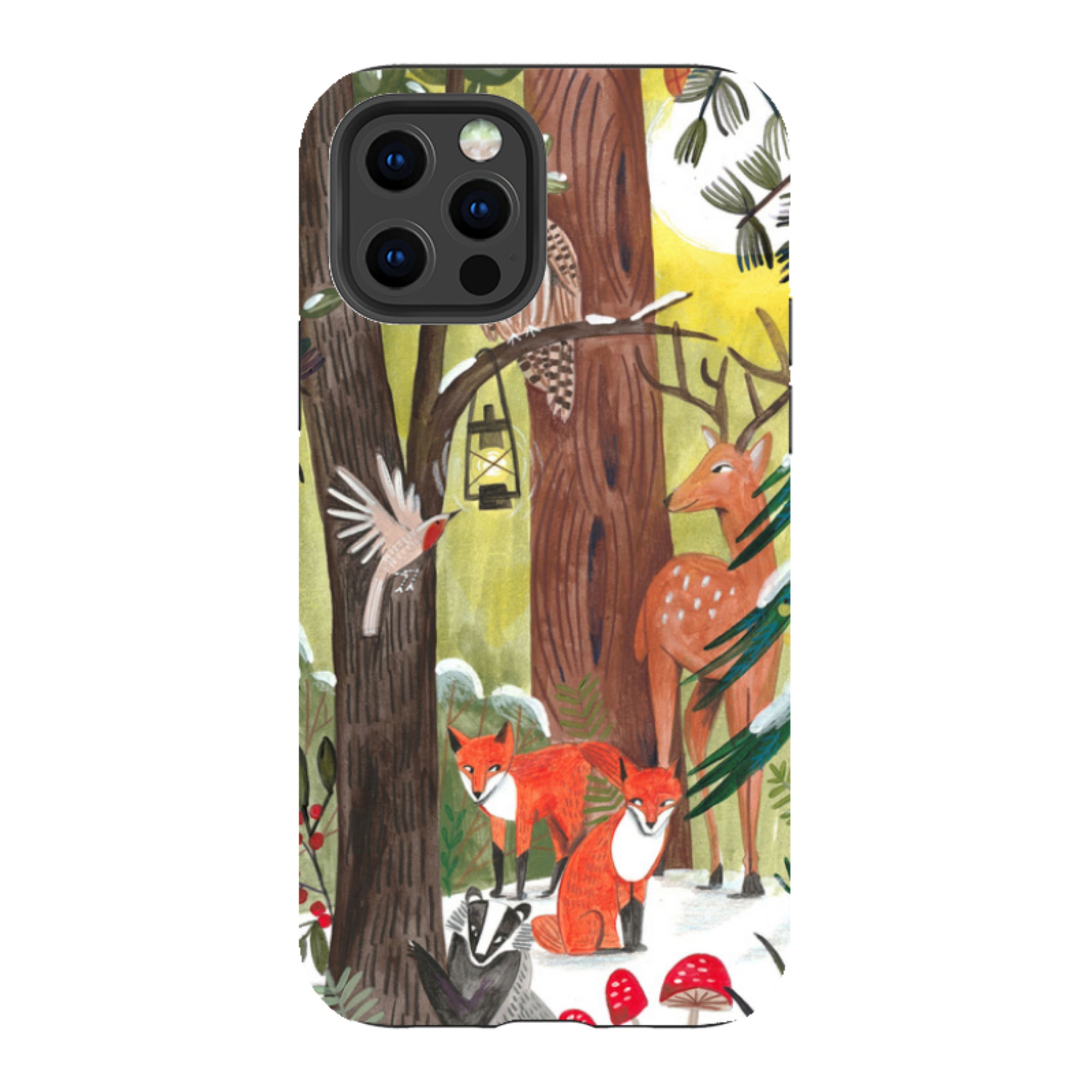iPhone Tough Case - Winter Wonderland By Caroline Bonne Muller