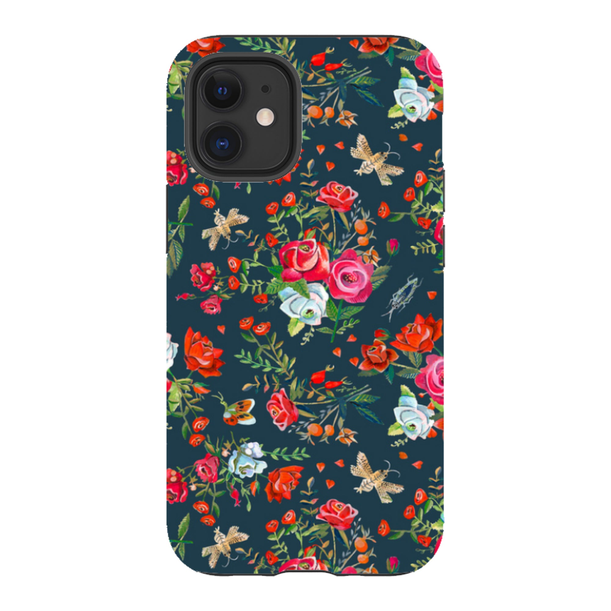 iPhone Tough Case - Blue Roses By Caroline Bonne Muller