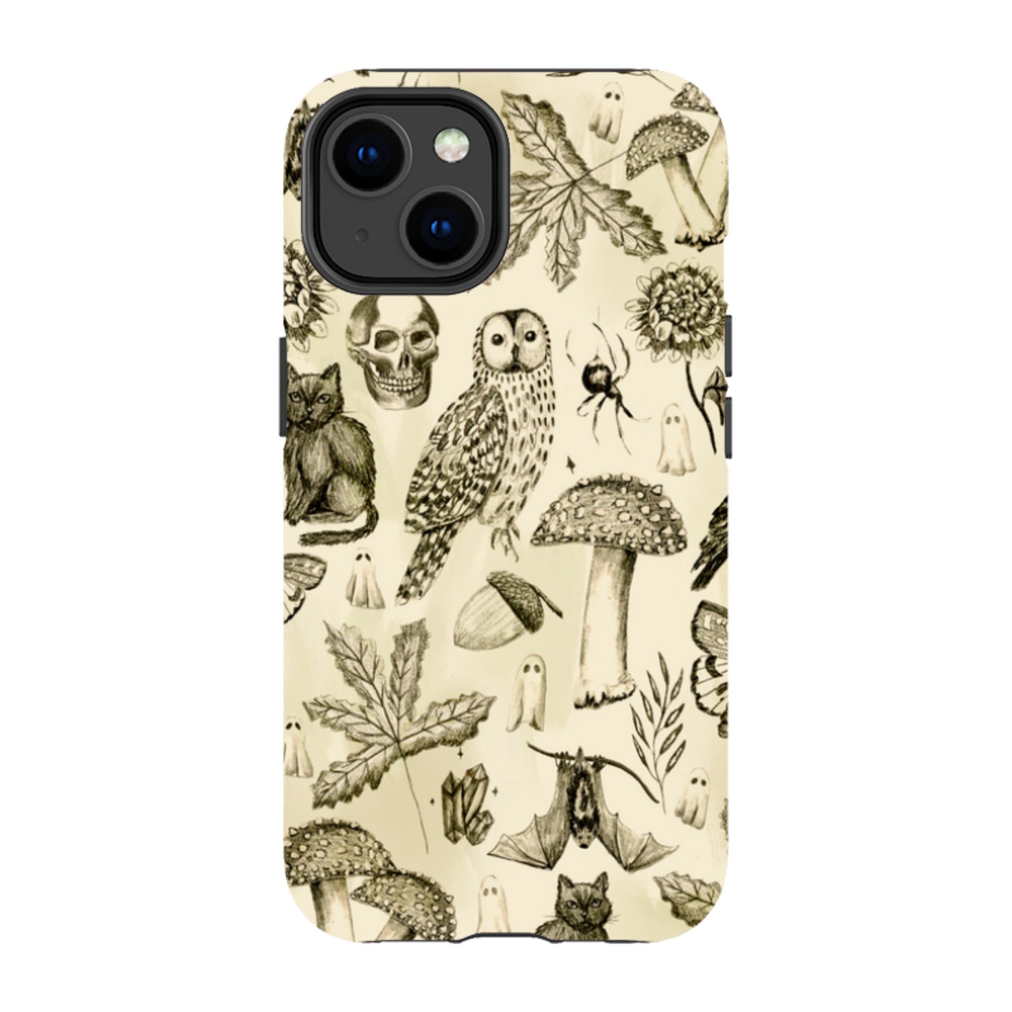 iPhone Tough Case - Pencil Fall By Abby Jacobs