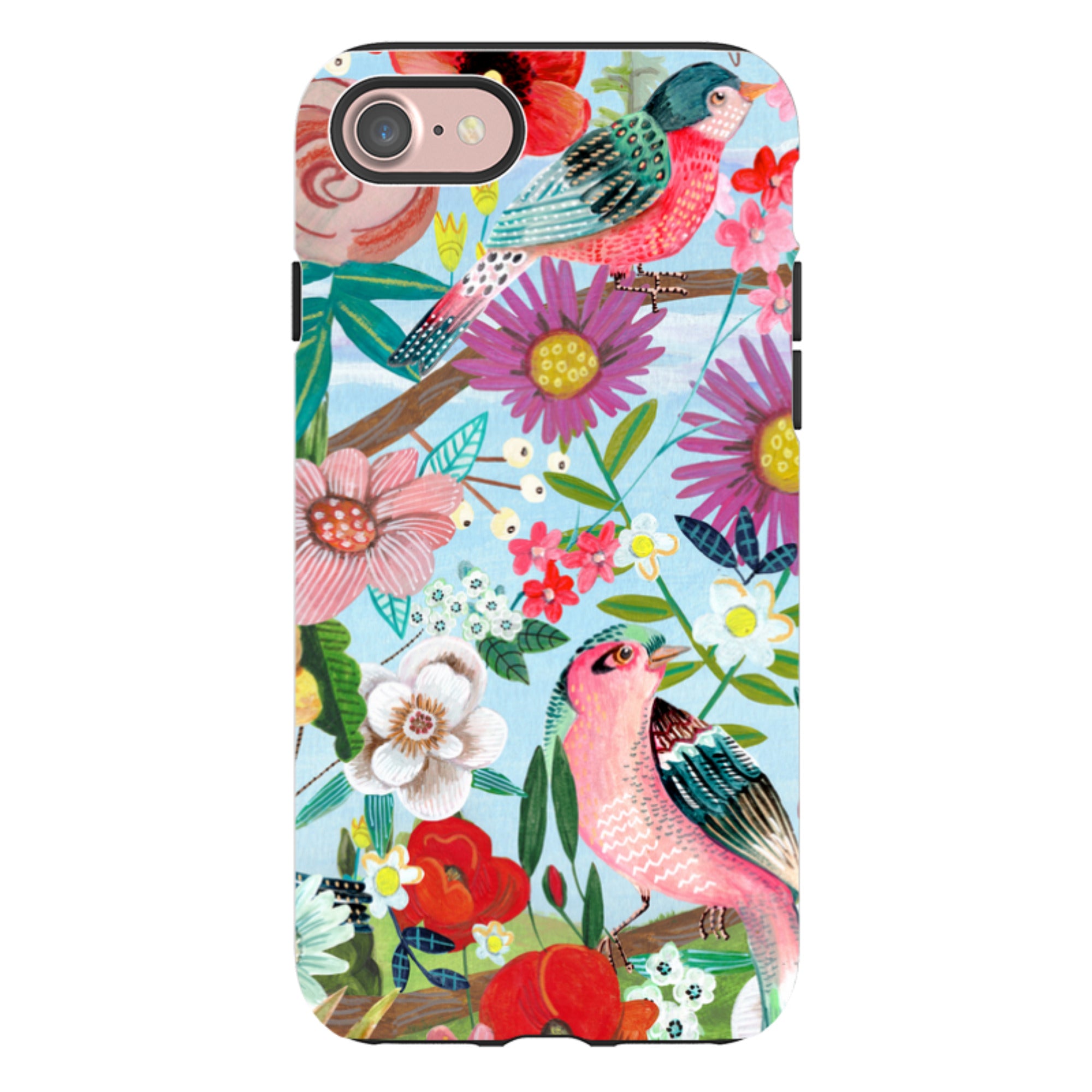 iPhone Tough Case - Birds By Caroline Bonne Muller