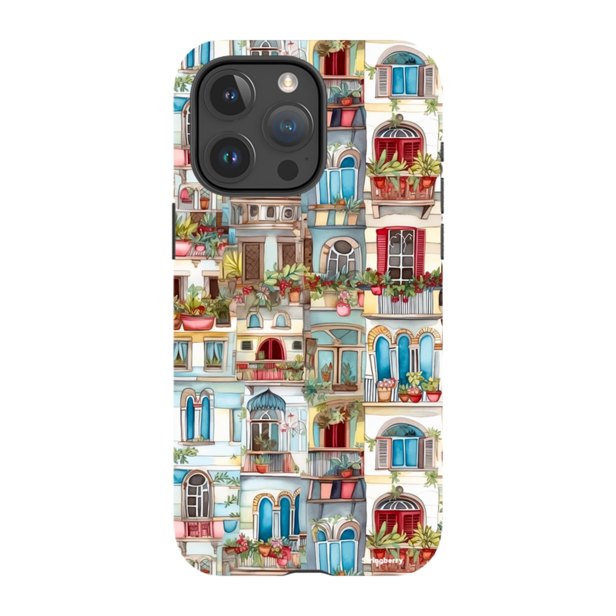 iPhone MagSafe Tough Case - Floral Balcony II