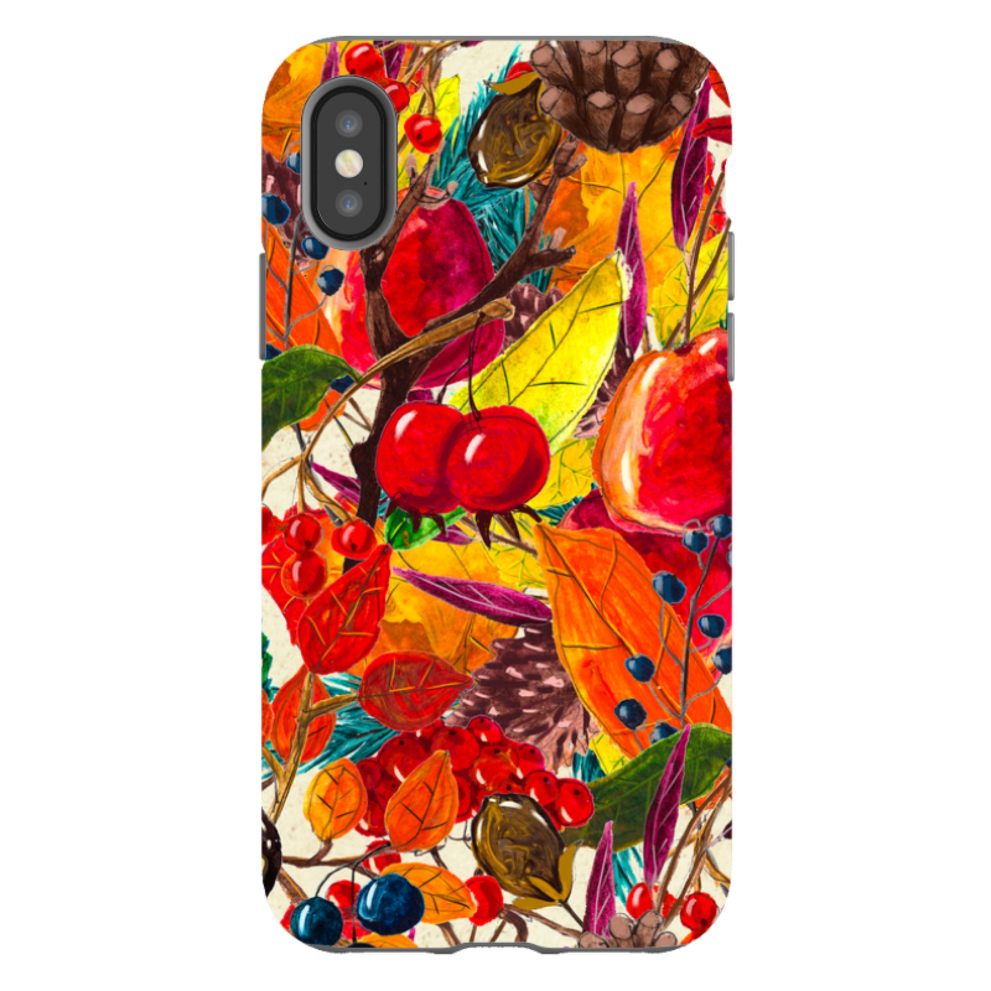 iPhone Tough Case - Autumn Fruits