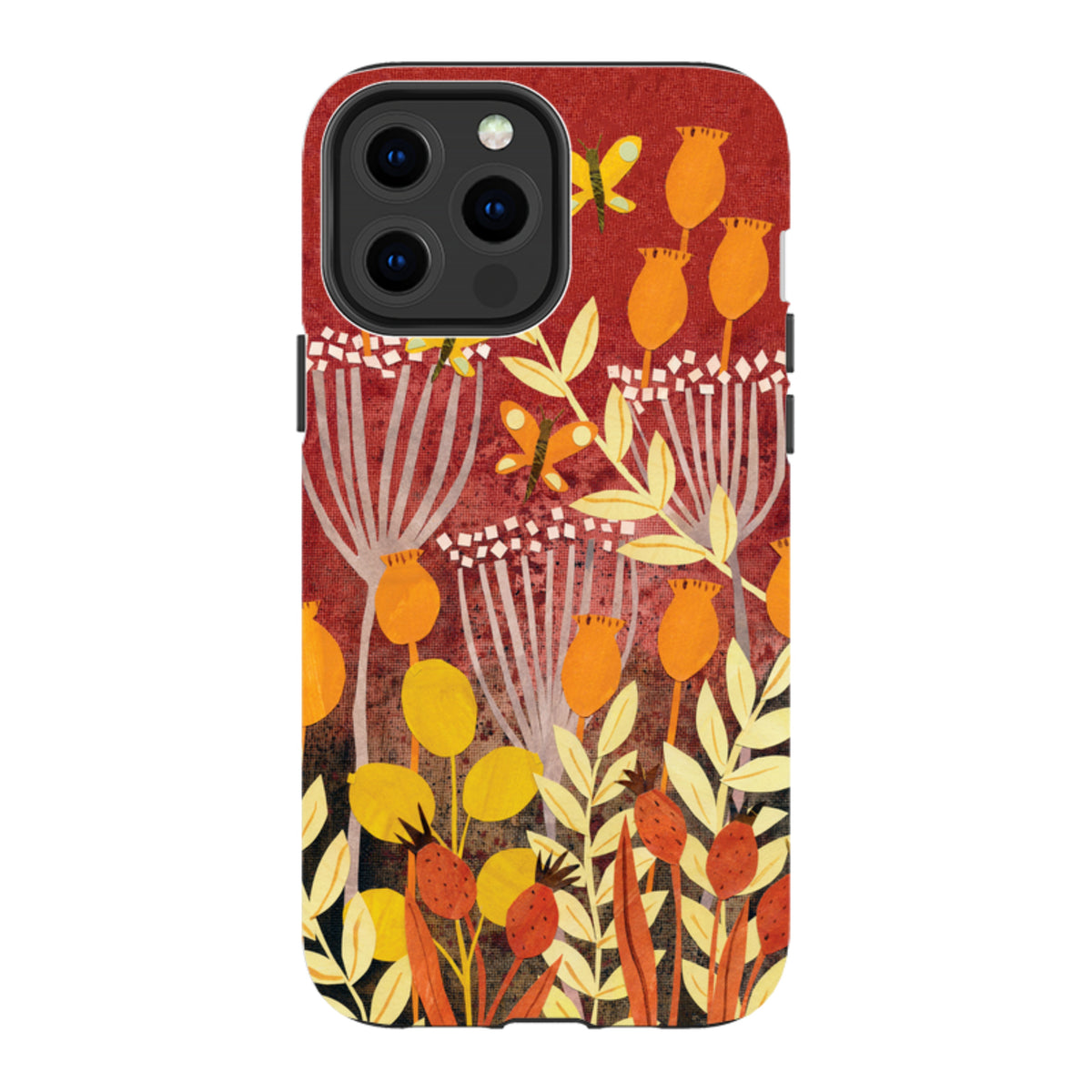 iPhone Tough Case - Dried Pods By Tracey English
