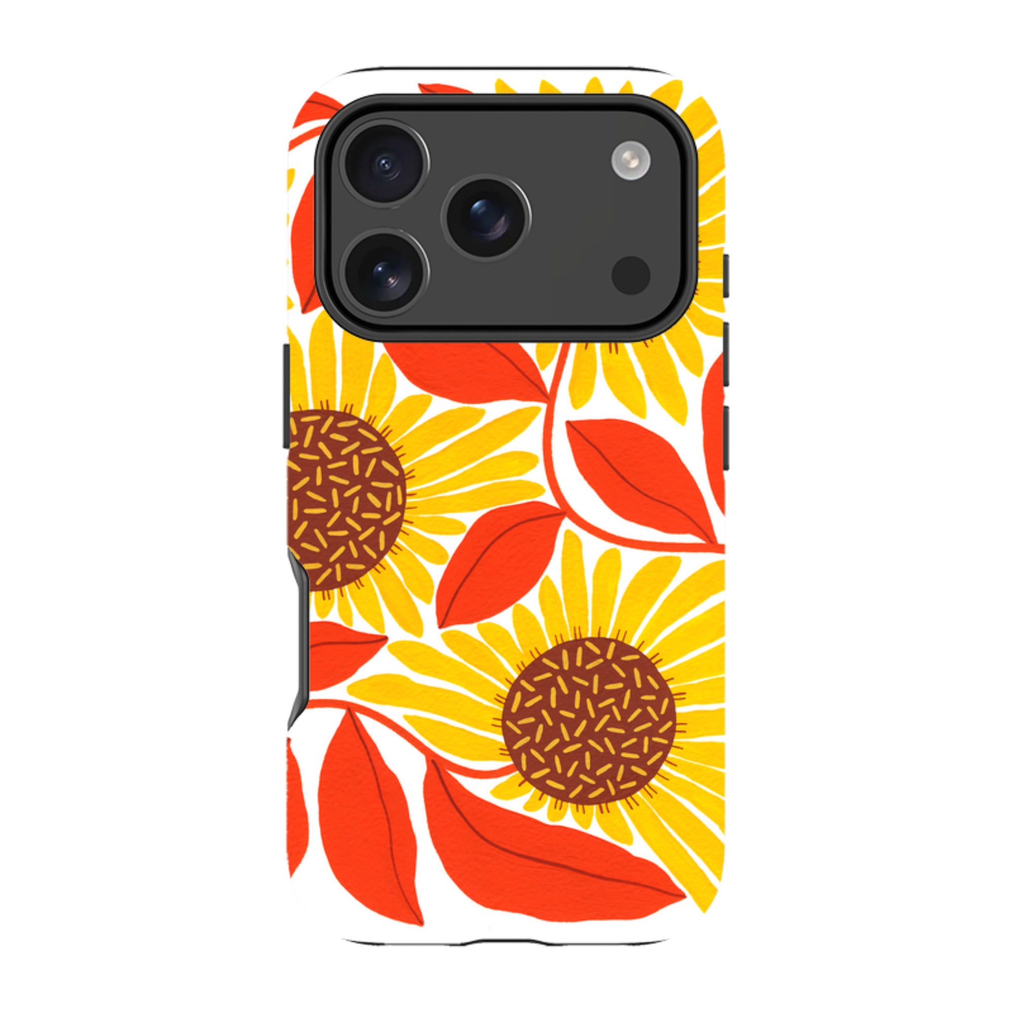 iPhone MagSafe Tough Case -  Sunflower By Madalina Andronic