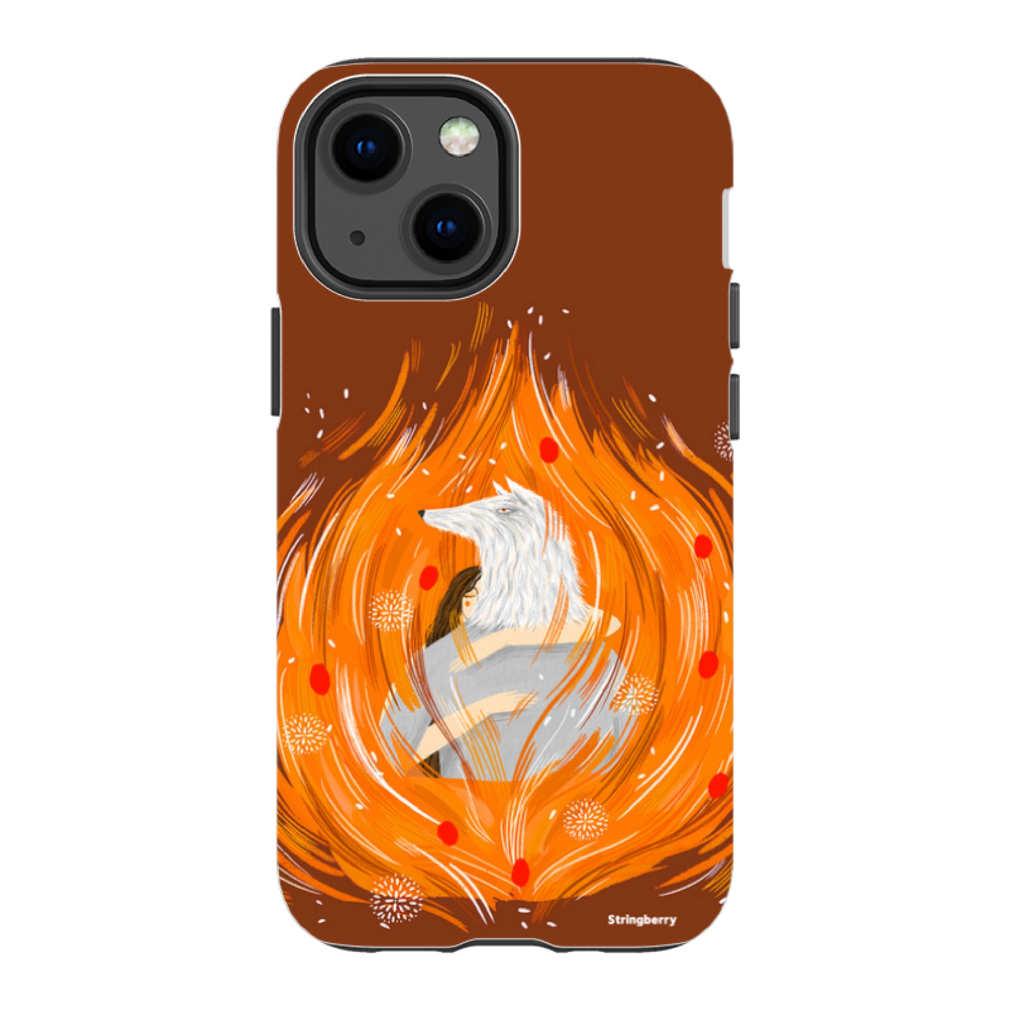 iPhone Tough Case - Fire Of Us By Madalina Andronic