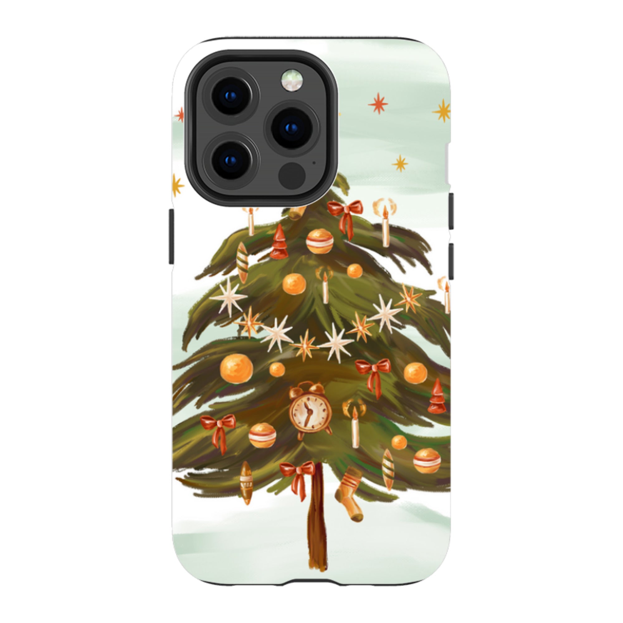 iPhone Tough Case - Outdoor Xmas Tree