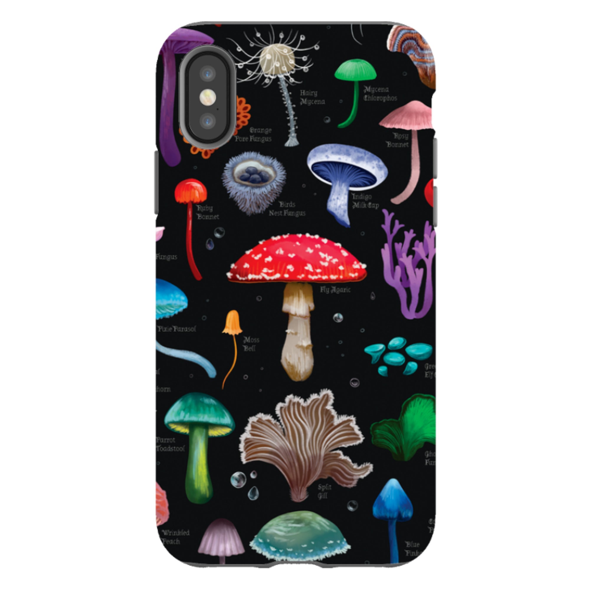 iPhone Tough Case - Mushrooms By Anna Stead
