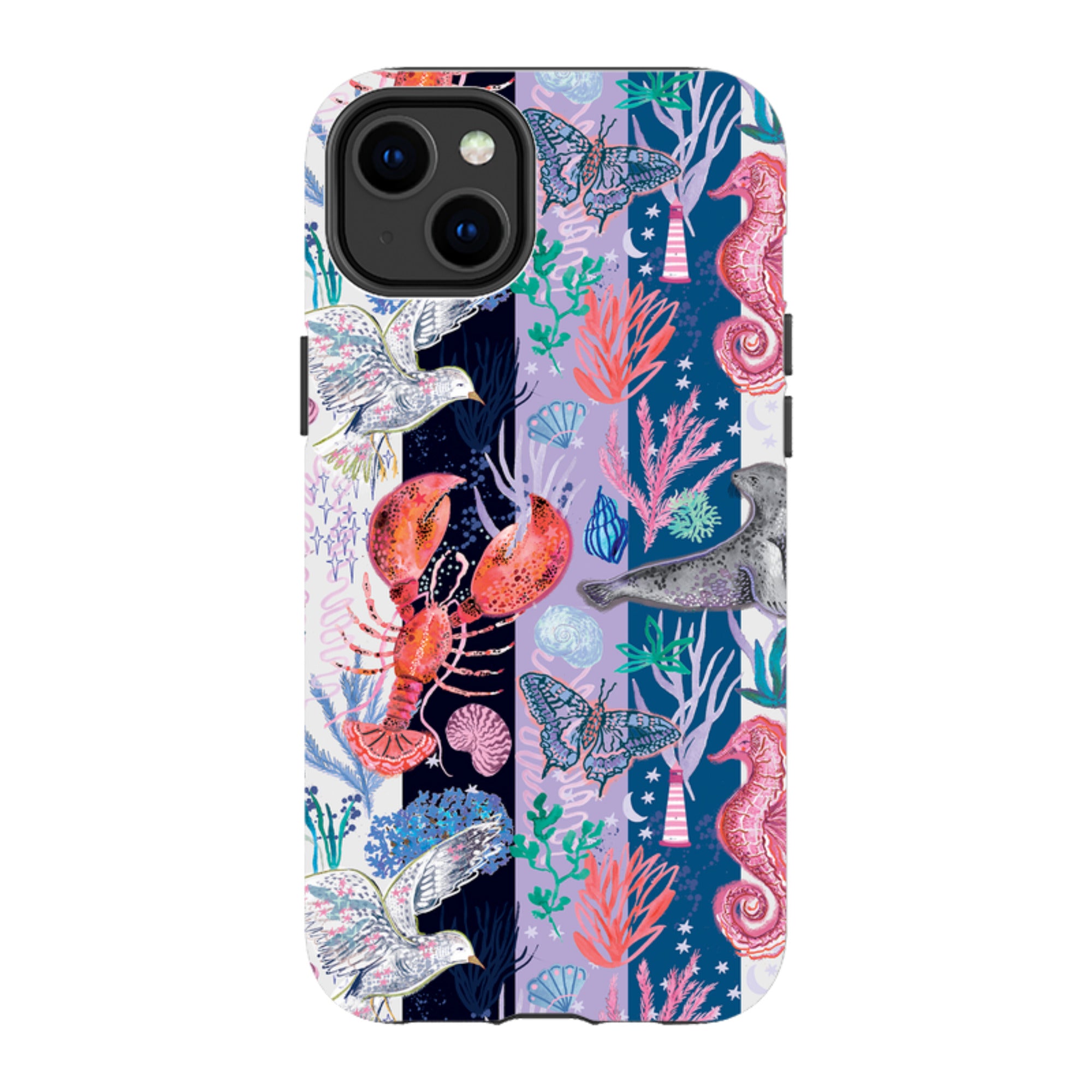 iPhone Case - Coastal Calling Stripe II By Emma Frances Grant