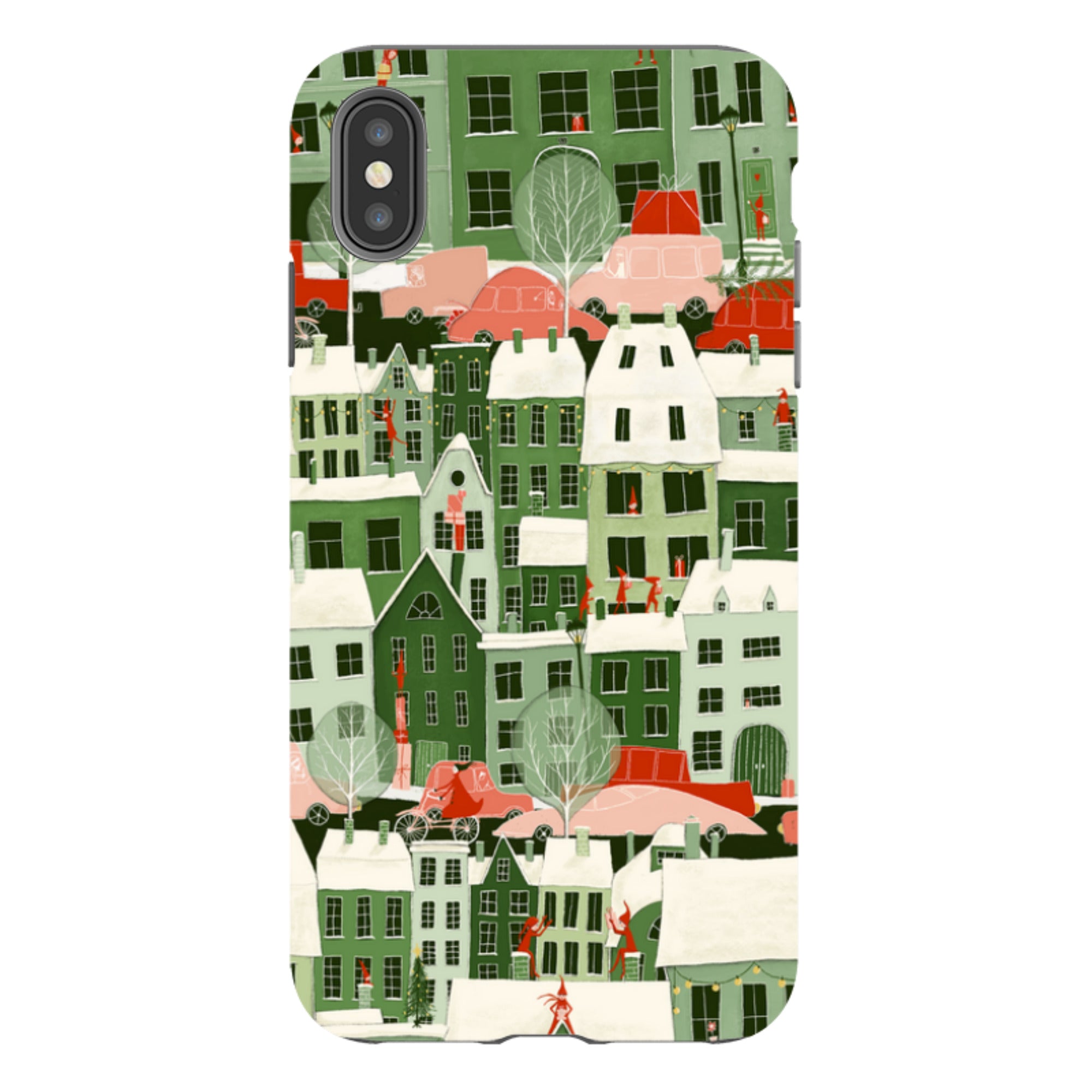 iPhone Tough Case - Christmas City By Maja Lindberg