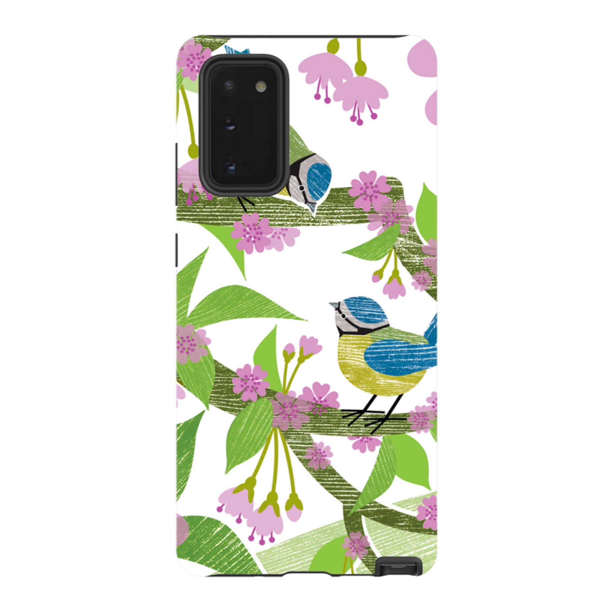 Samsung Tough Case - Blue Tits and Blossom By Liane Payne