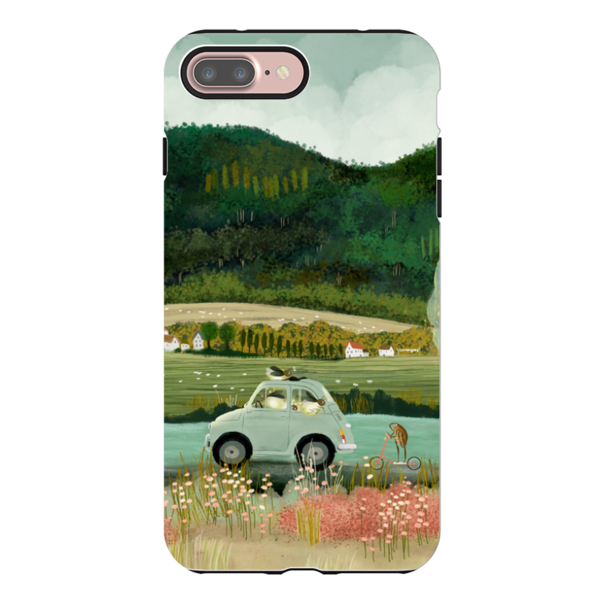 iPhone Tough Case - Lightening Bugs By Katherine Quinn