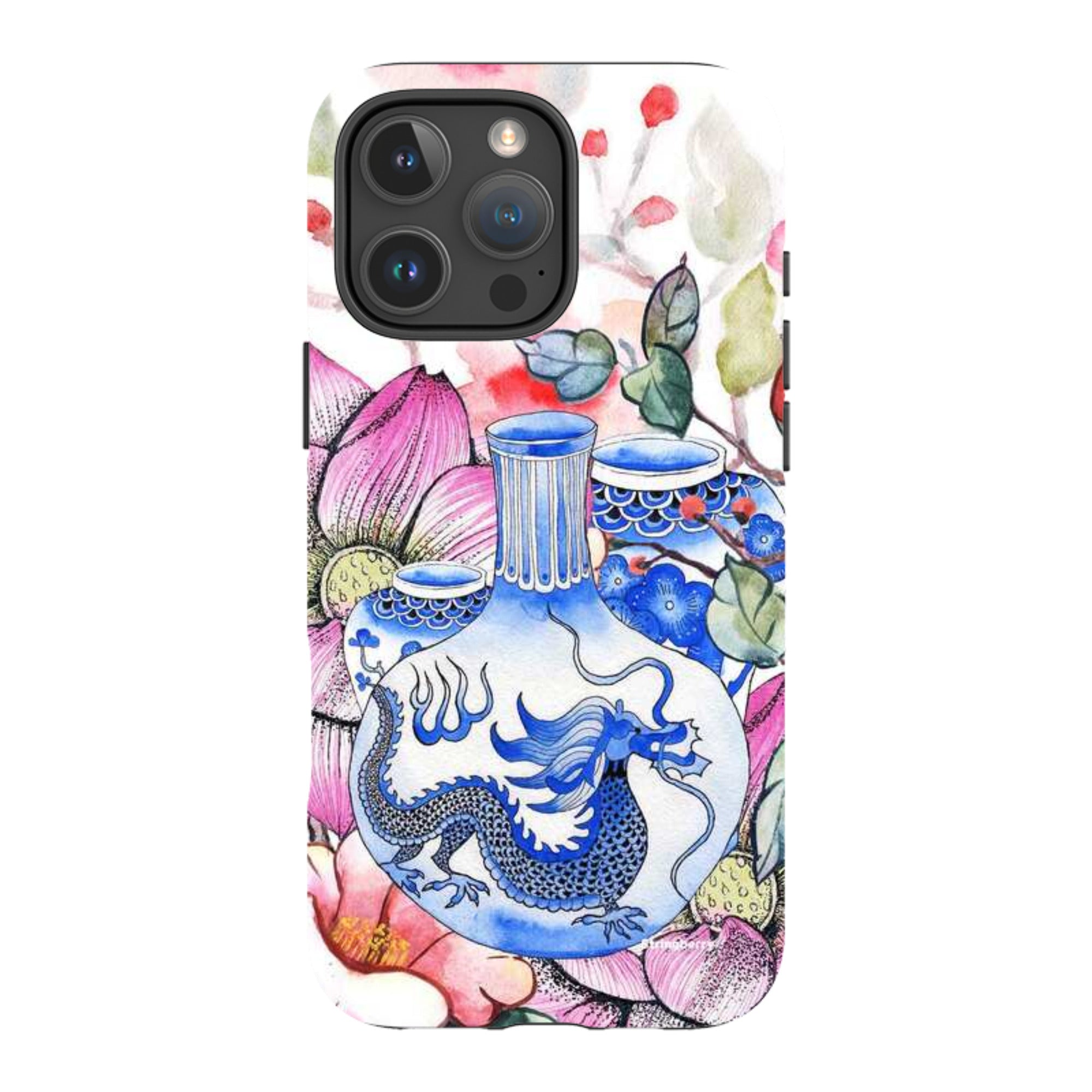 iPhone MagSafe Tough Case -  Dragon Vase