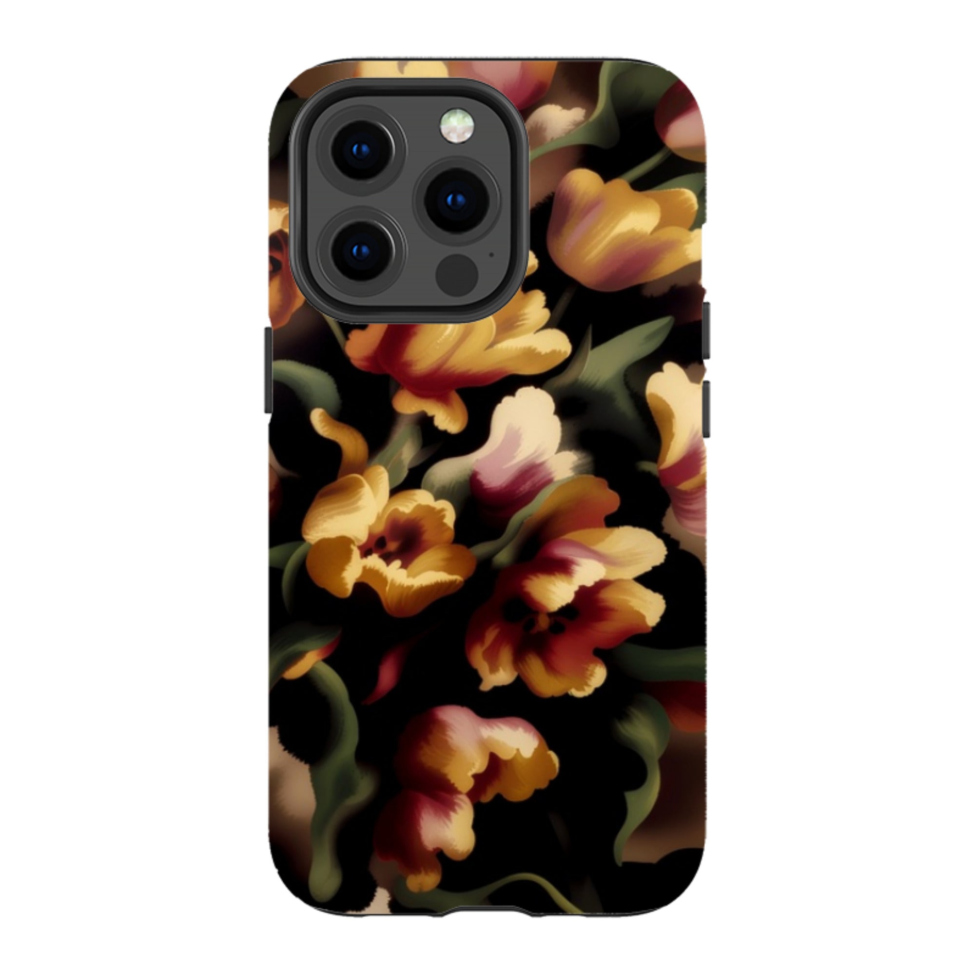 iPhone MagSafe Tough Case - Cloudy Tulips