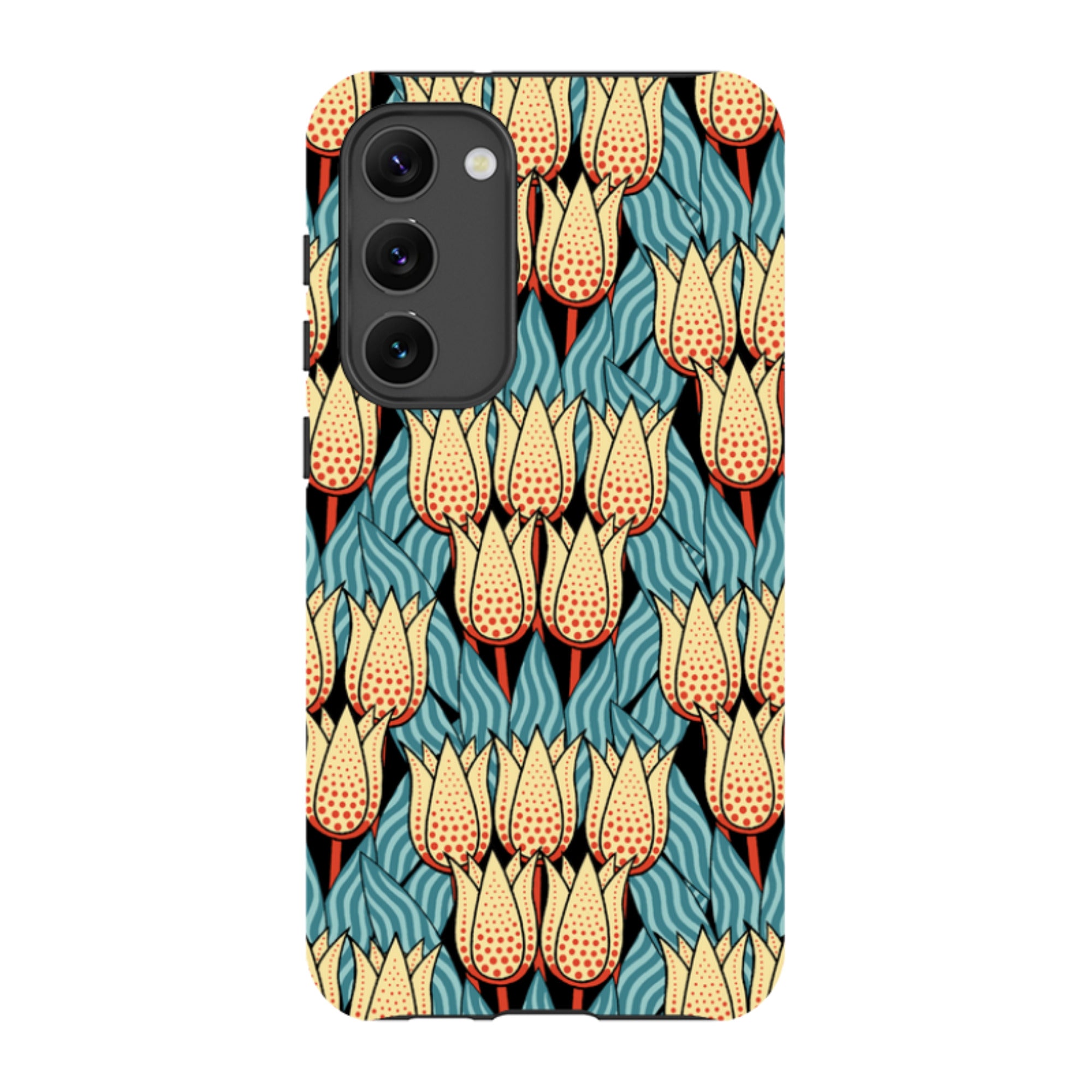 Samsung Tough Case - Spotty Tulip By Cressida Bell