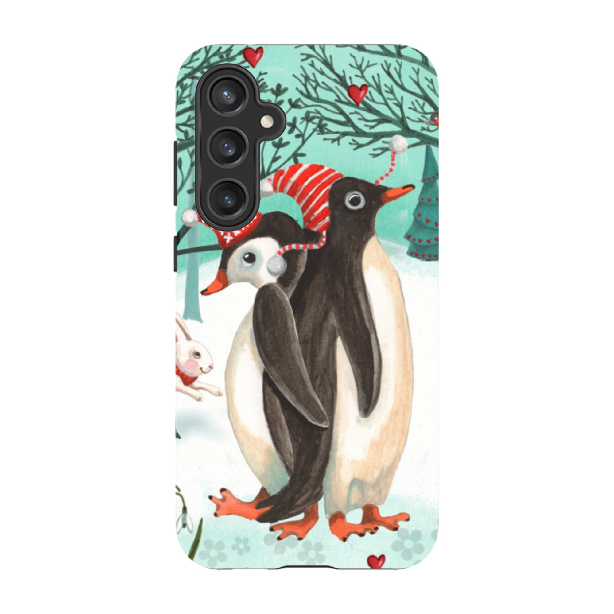 Samsung Tough Case - Winter Together By Caroline Bonne Muller