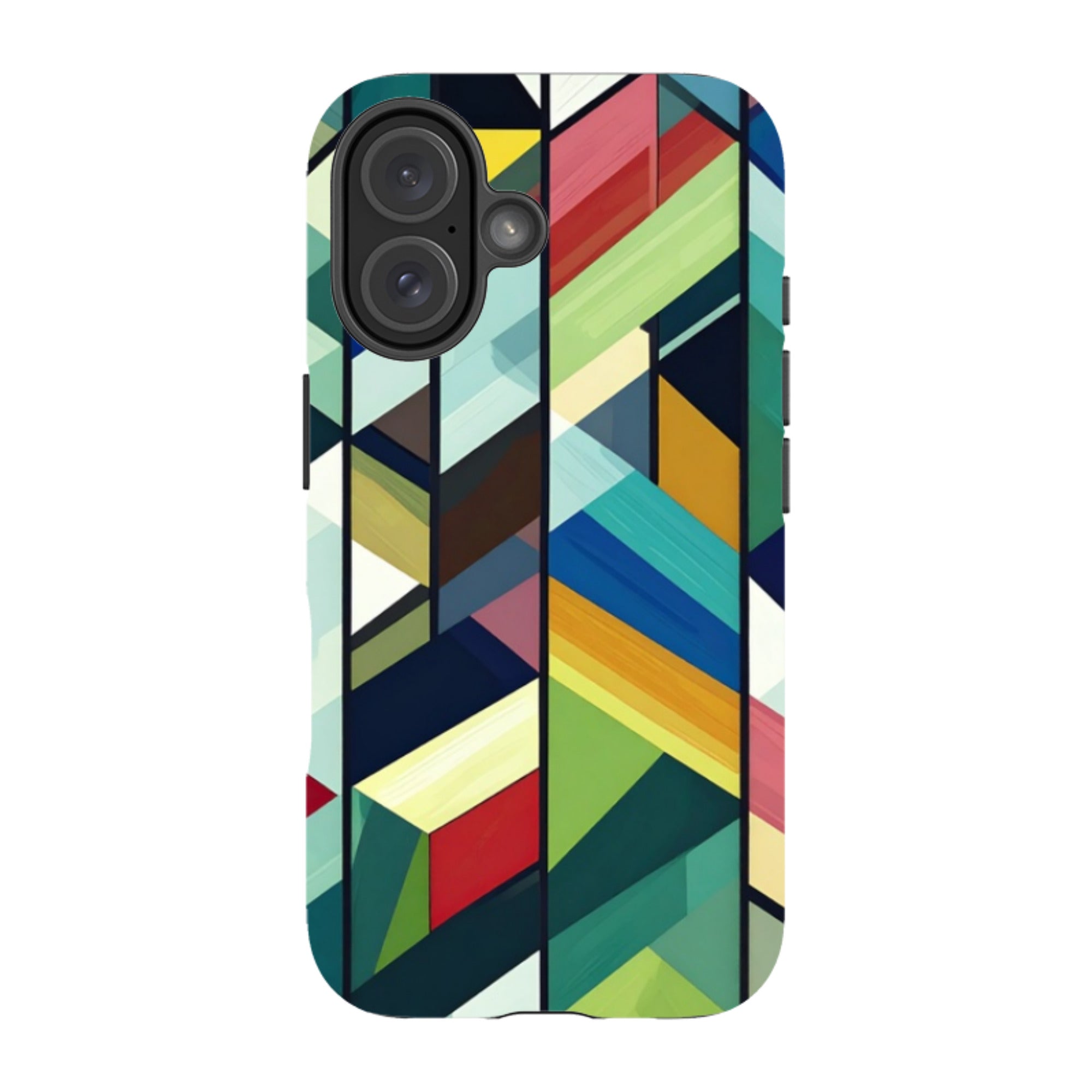 iPhone MagSafe Tough Case - Technicolour Green
