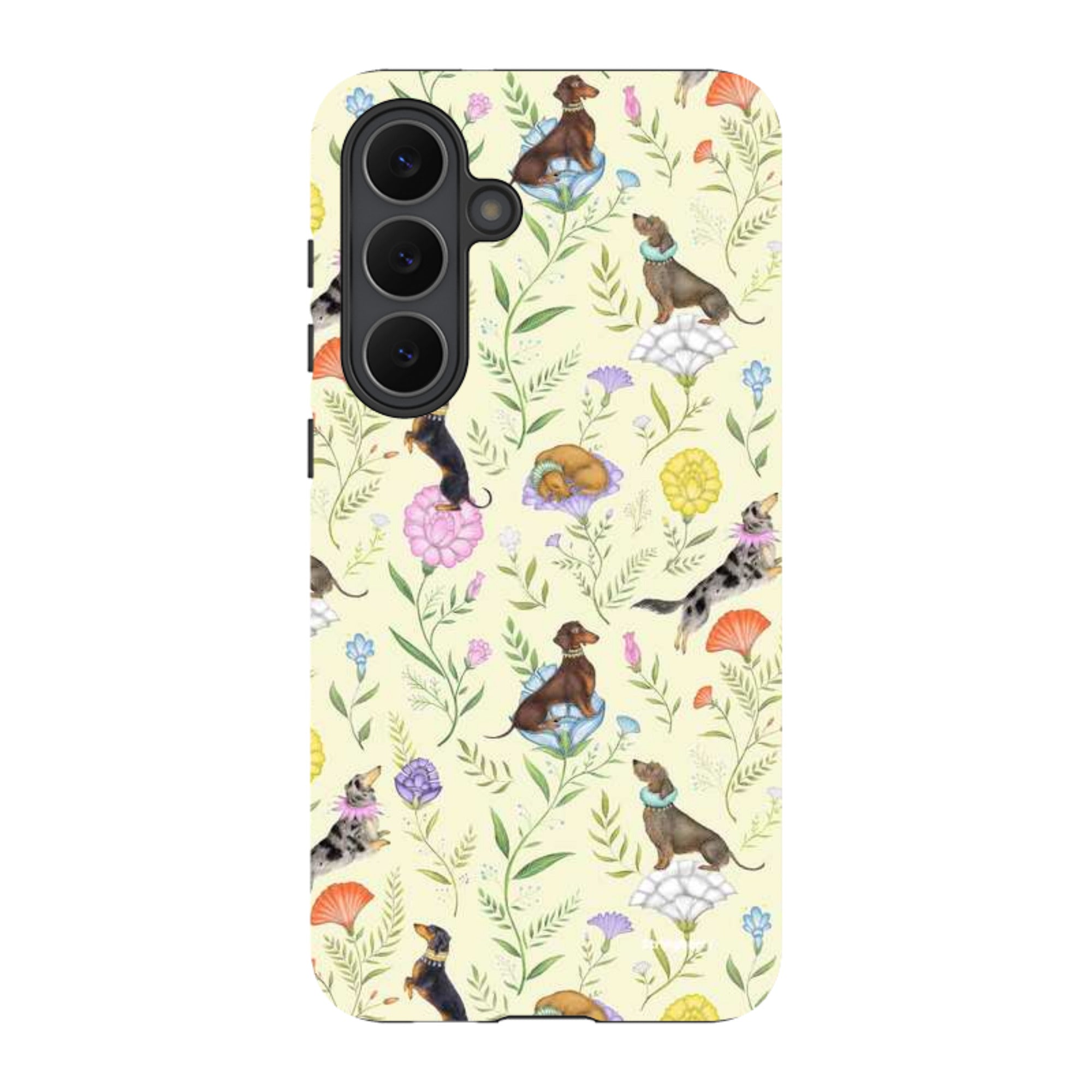 Samsung Tough Case - Doxy Day Afternoon Buttercream By Catherine Rowe