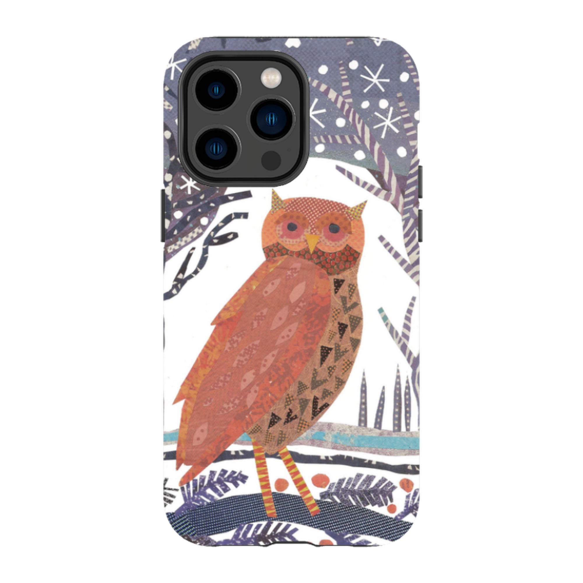 iPhone Tough Case - Winter Owl By Jane Robbins
