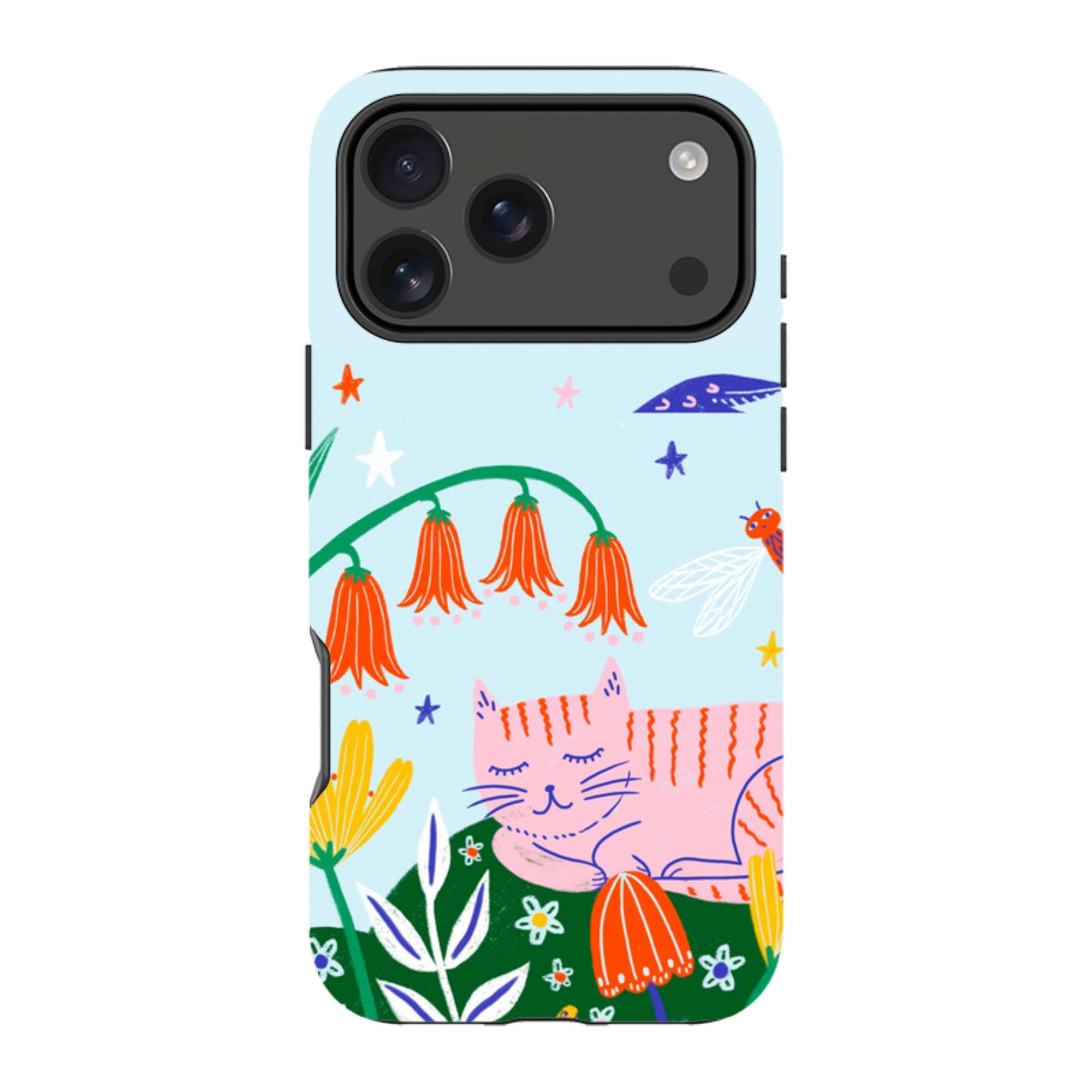 iPhone Tough Case - Cat By Lee Foster Wilson