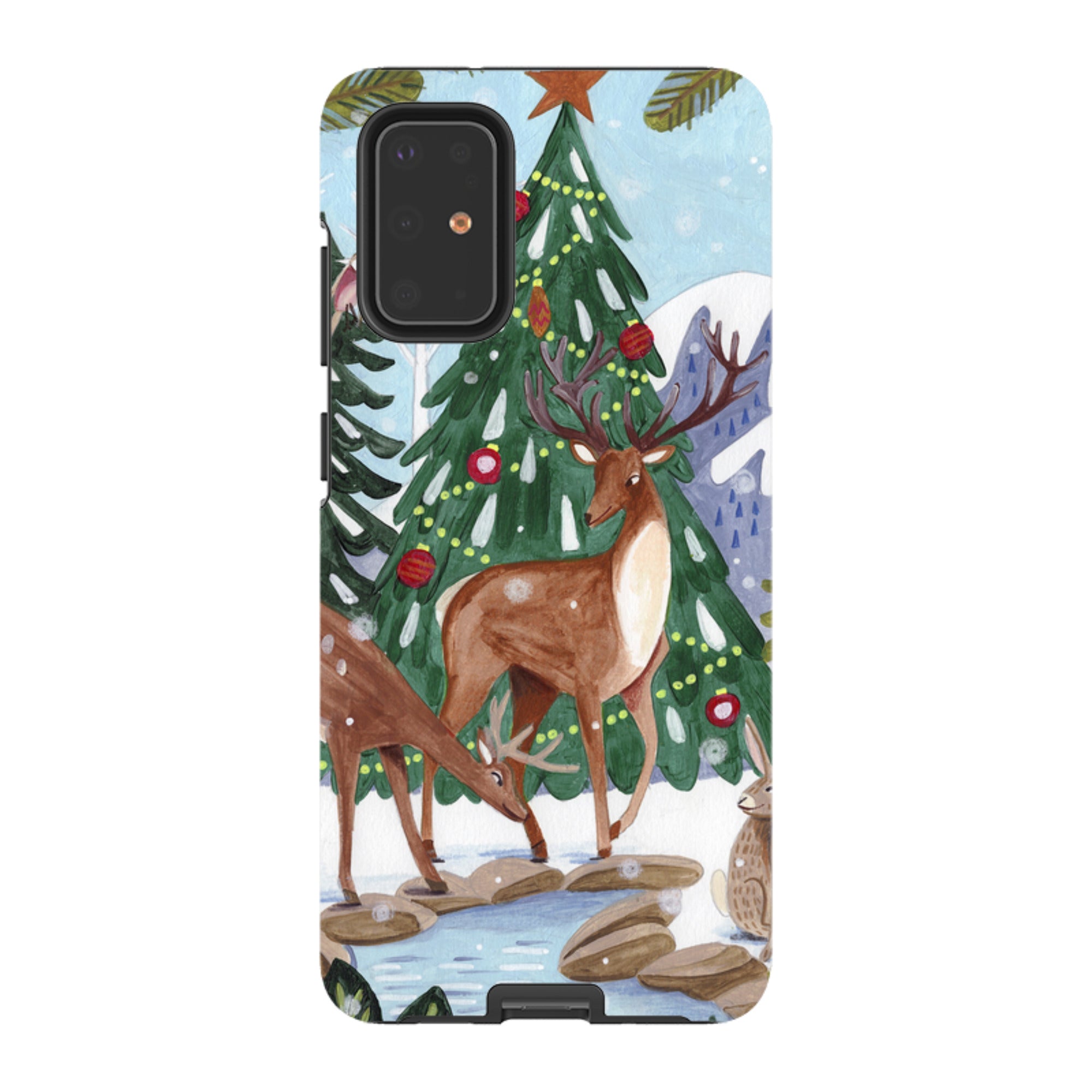Samsung Tough Case - Winter Forest By Caroline Bonne Muller
