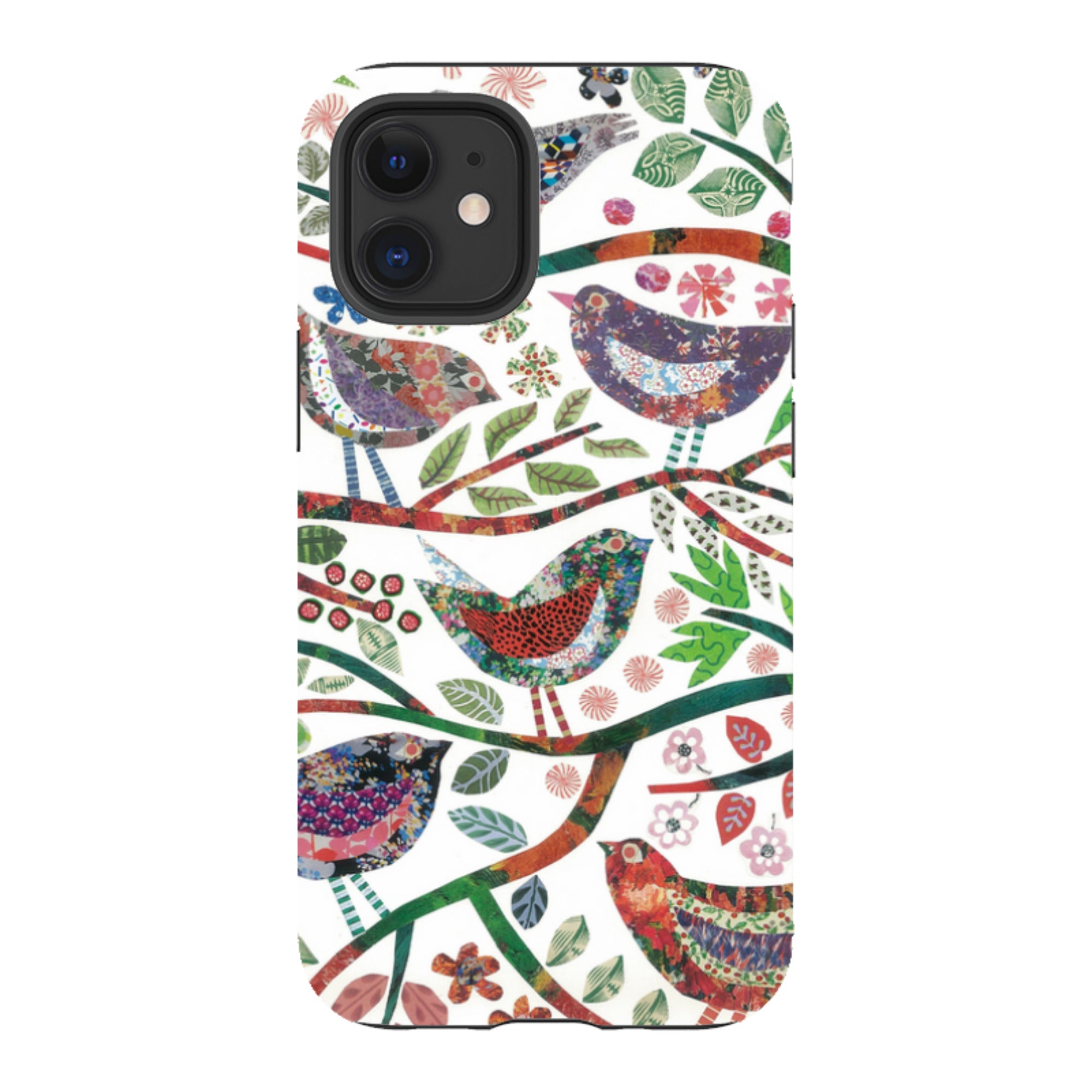 iPhone Tough Case - Vintage Birds By Jane Robbins
