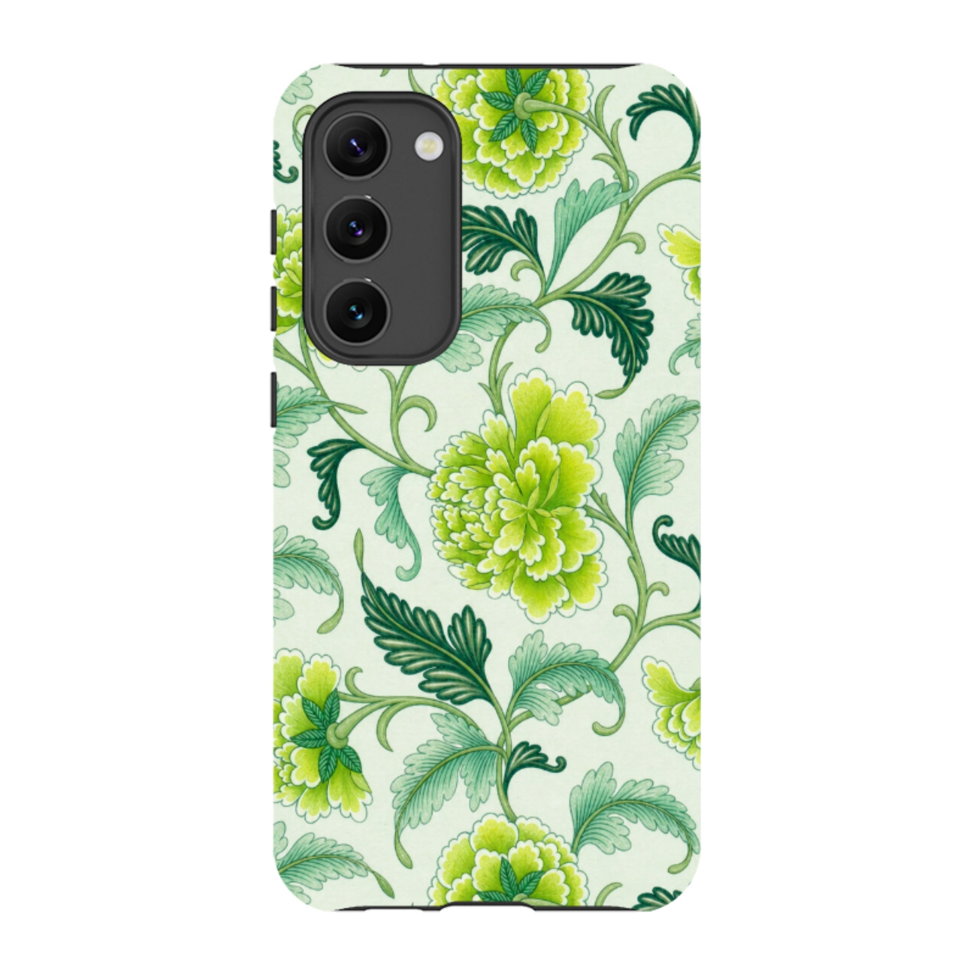 Samsung Tough Case - Sage Green Chinoiserie