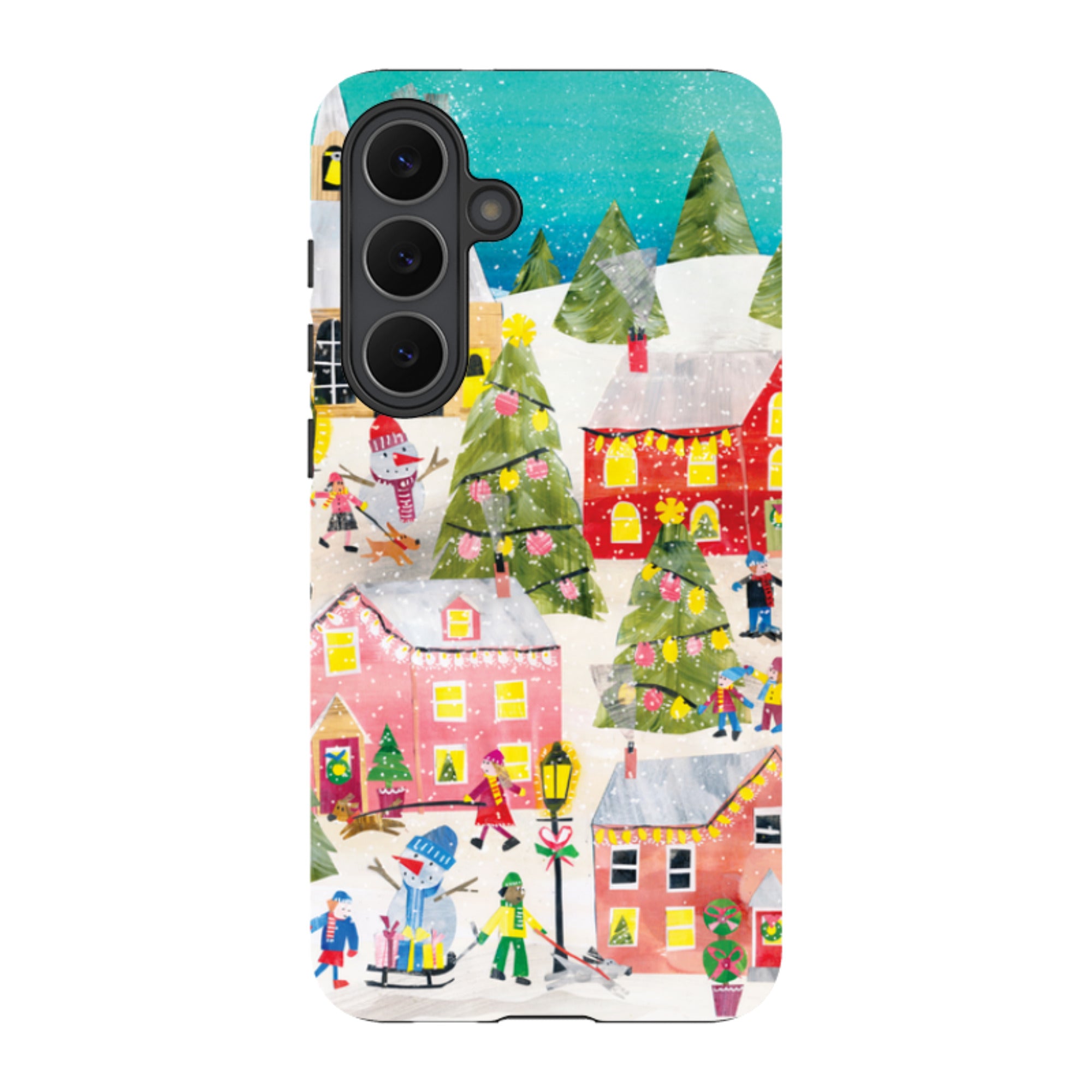 Samsung Tough Case - Winter Village By Tracey English