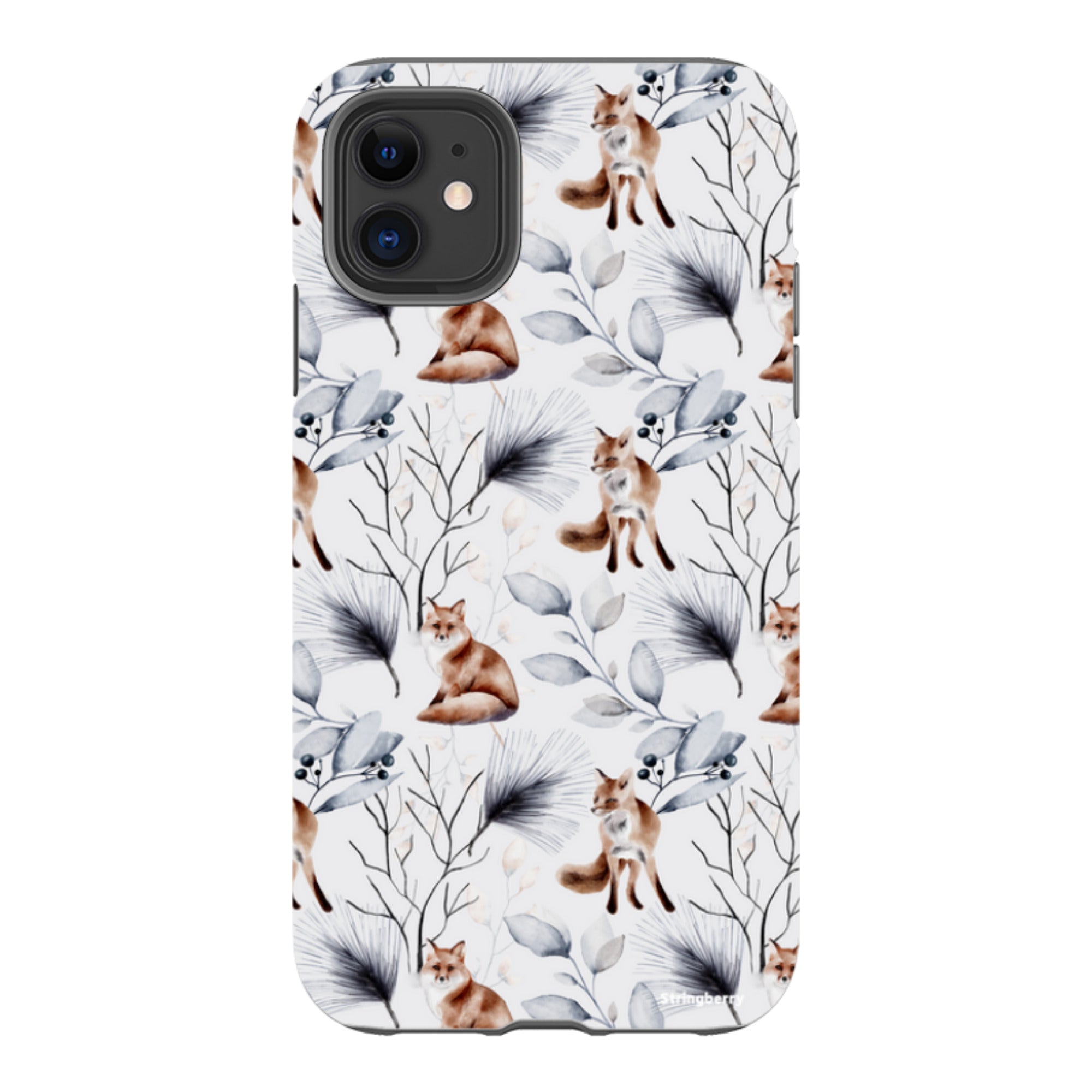 iPhone Tough Case - Foxy Xmas II