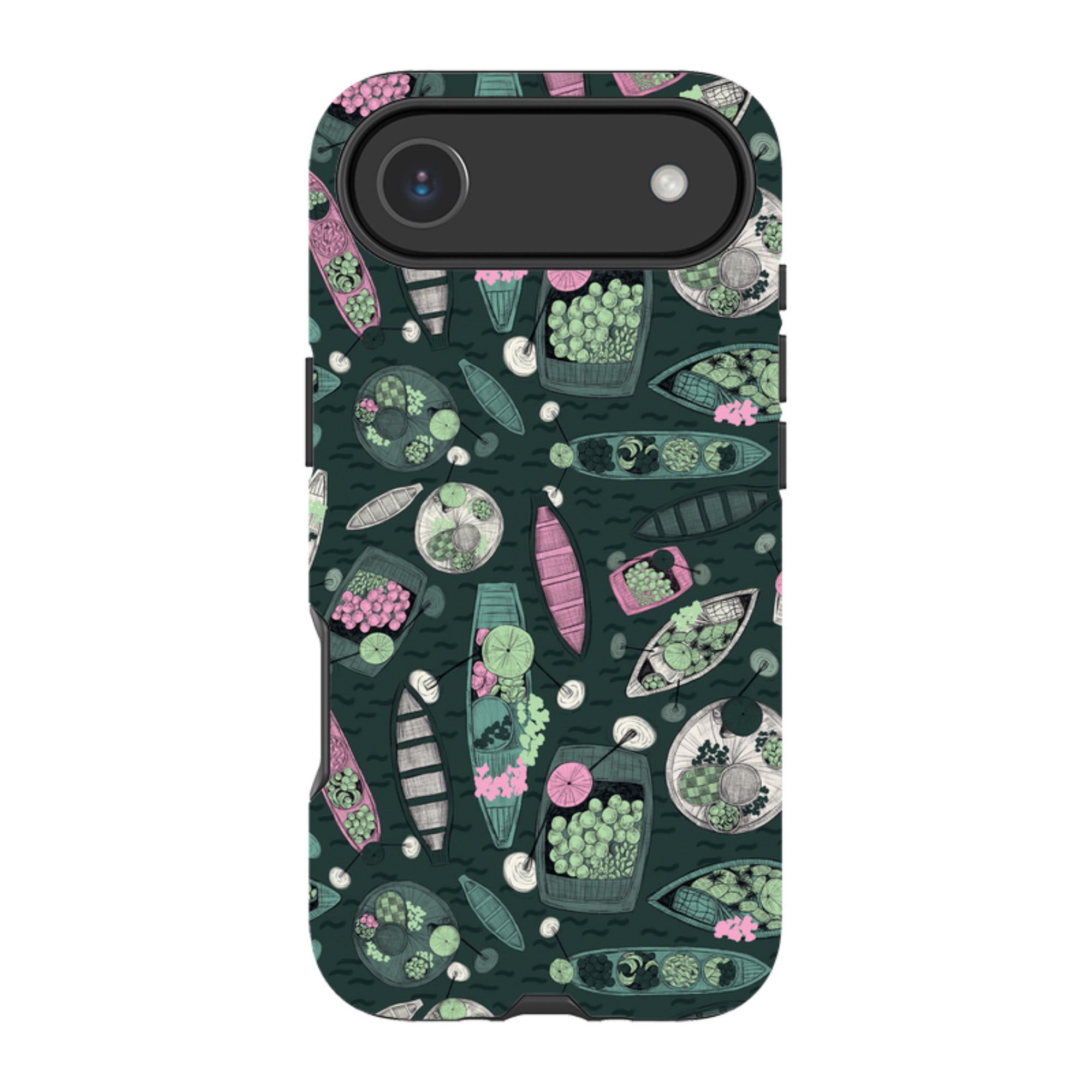 iPhone Tough Case - Floating Markets A By Jade Mosinski