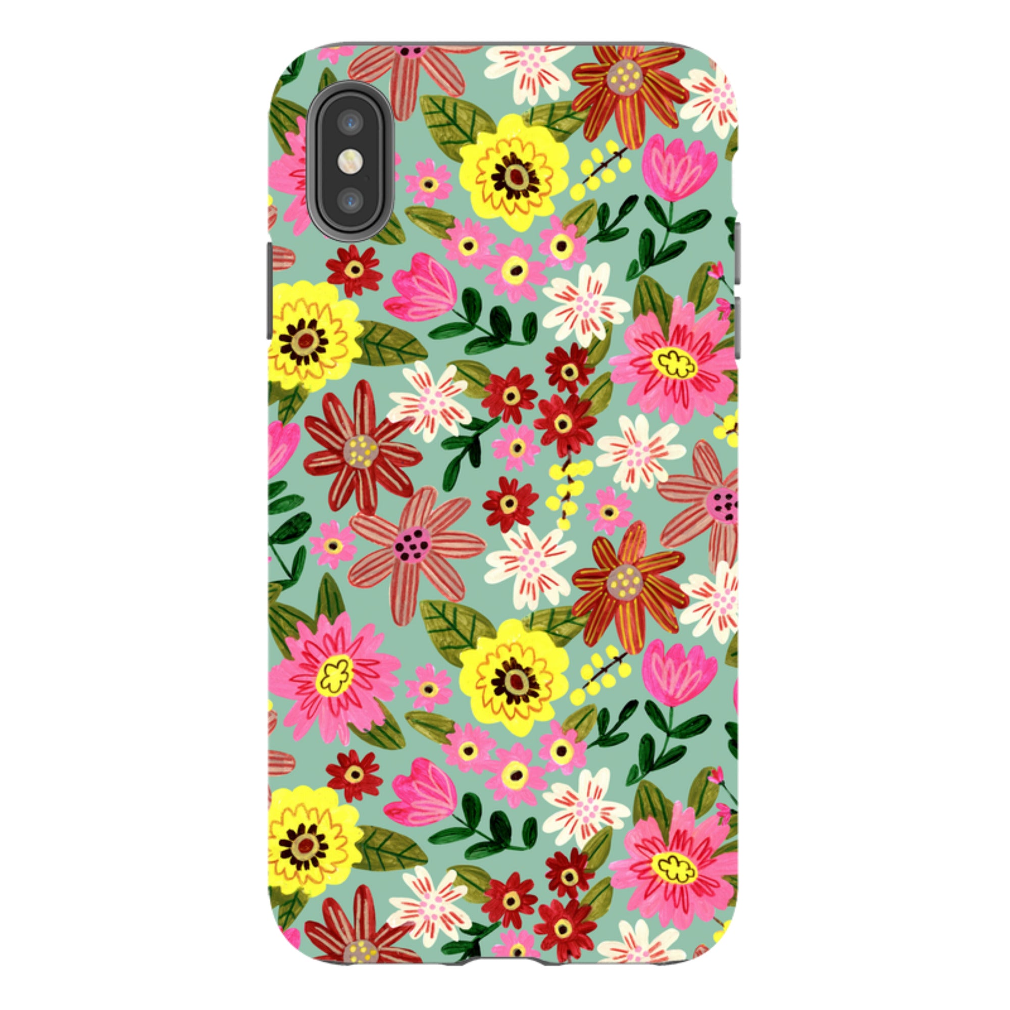 iPhone Tough Case - Spring Floral II By Caroline Bonne Muller