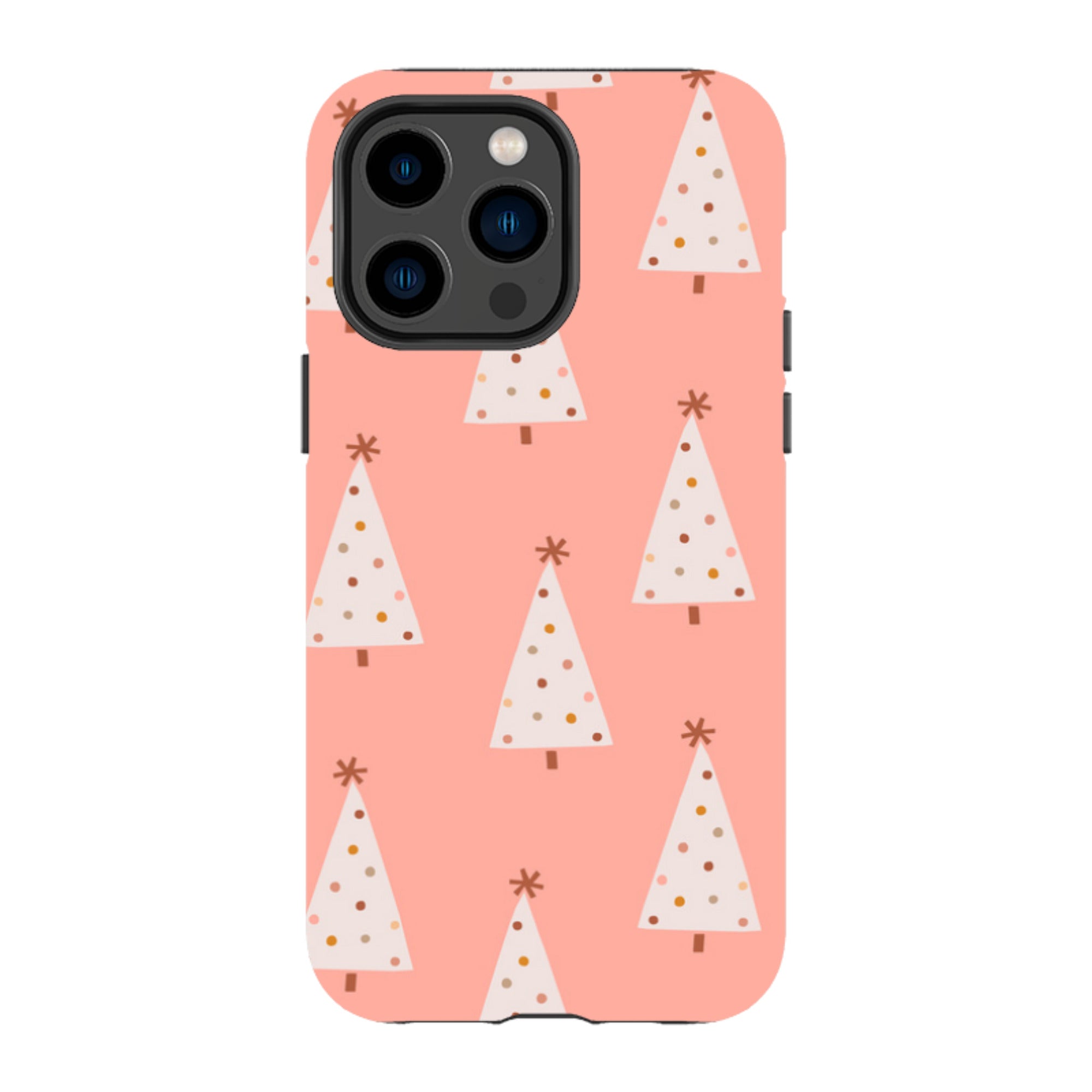 iPhone MagSafe Tough Case - Pink Xmas Tree