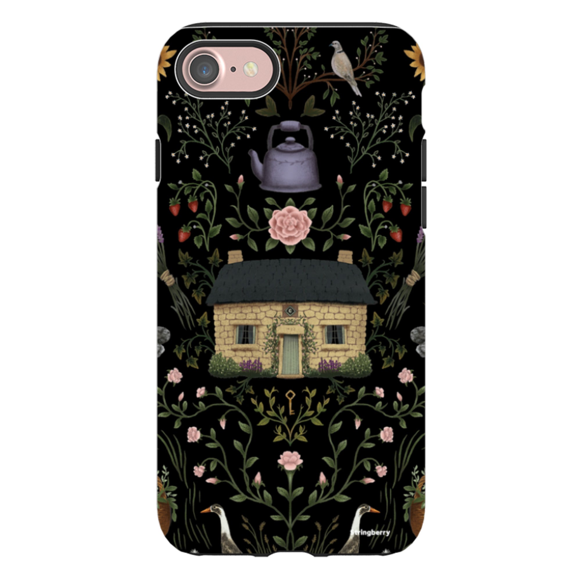iPhone Tough Case - Cottage By Anna Stead