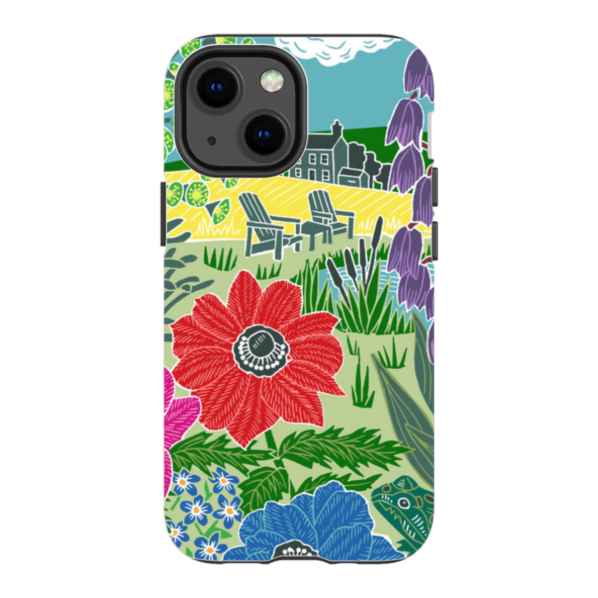 iPhone Tough Case - Camassias By kate Heiss