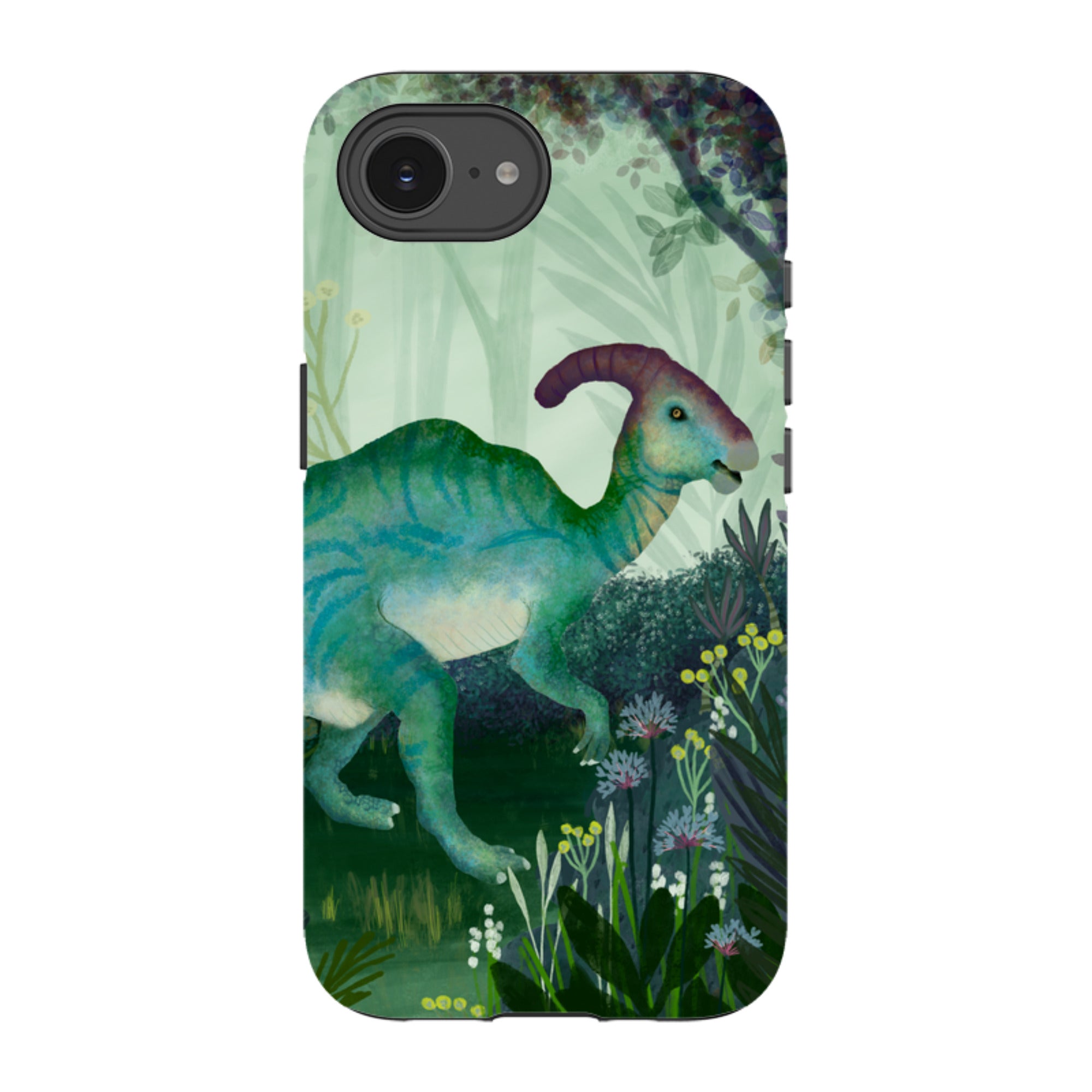 iPhone Tough Case - Dino Park III By Katherine Quinn