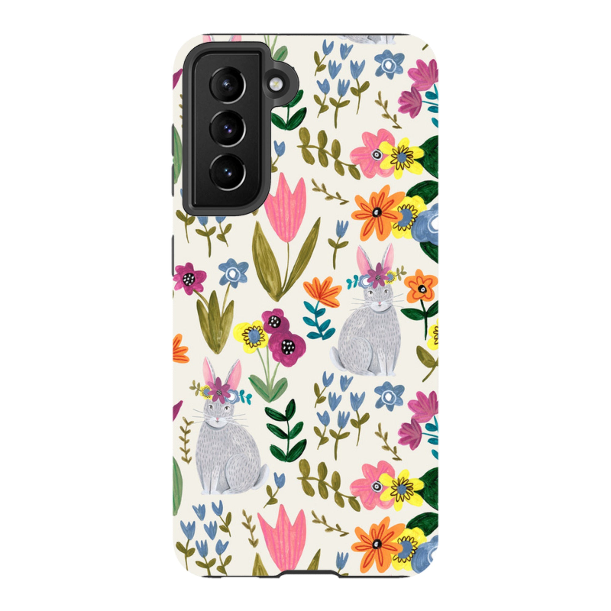 Samsung Tough Case - Rabbit Floral By Caroline Bonne Muller