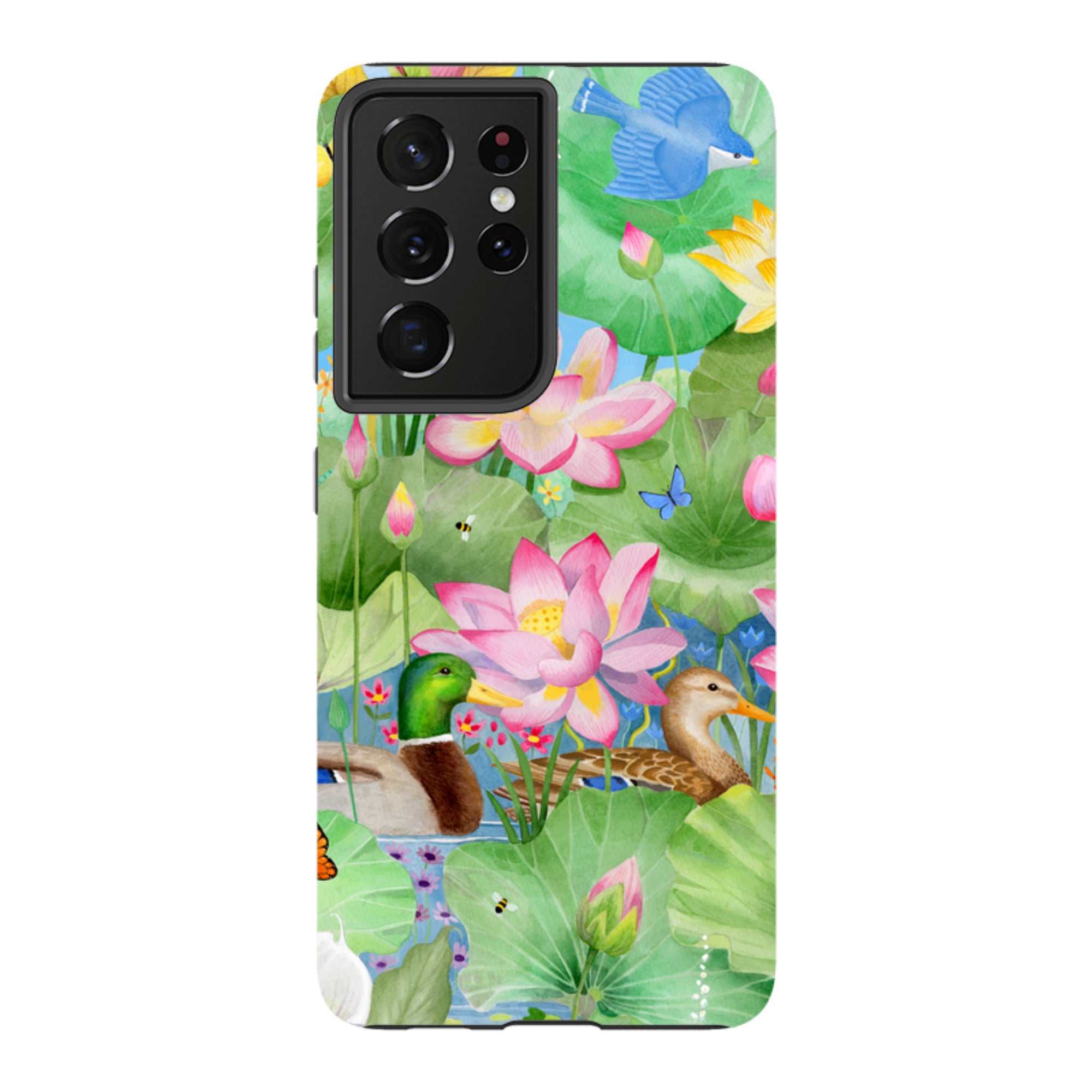 Samsung Tough Case - Waterlily Pond By Bex Parkin